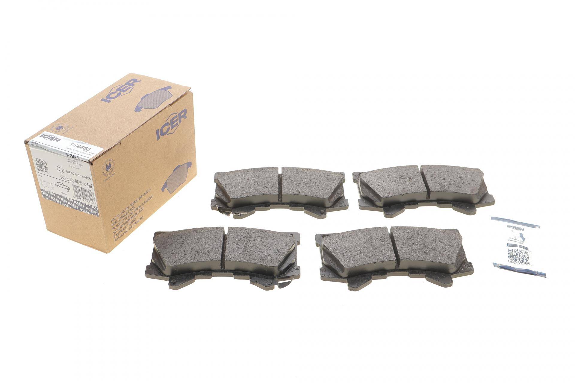 Колодки гальмівні (передні) Lexus LX/Toyota Land Cruiser 300 3.3/3.4 21- (Advics)