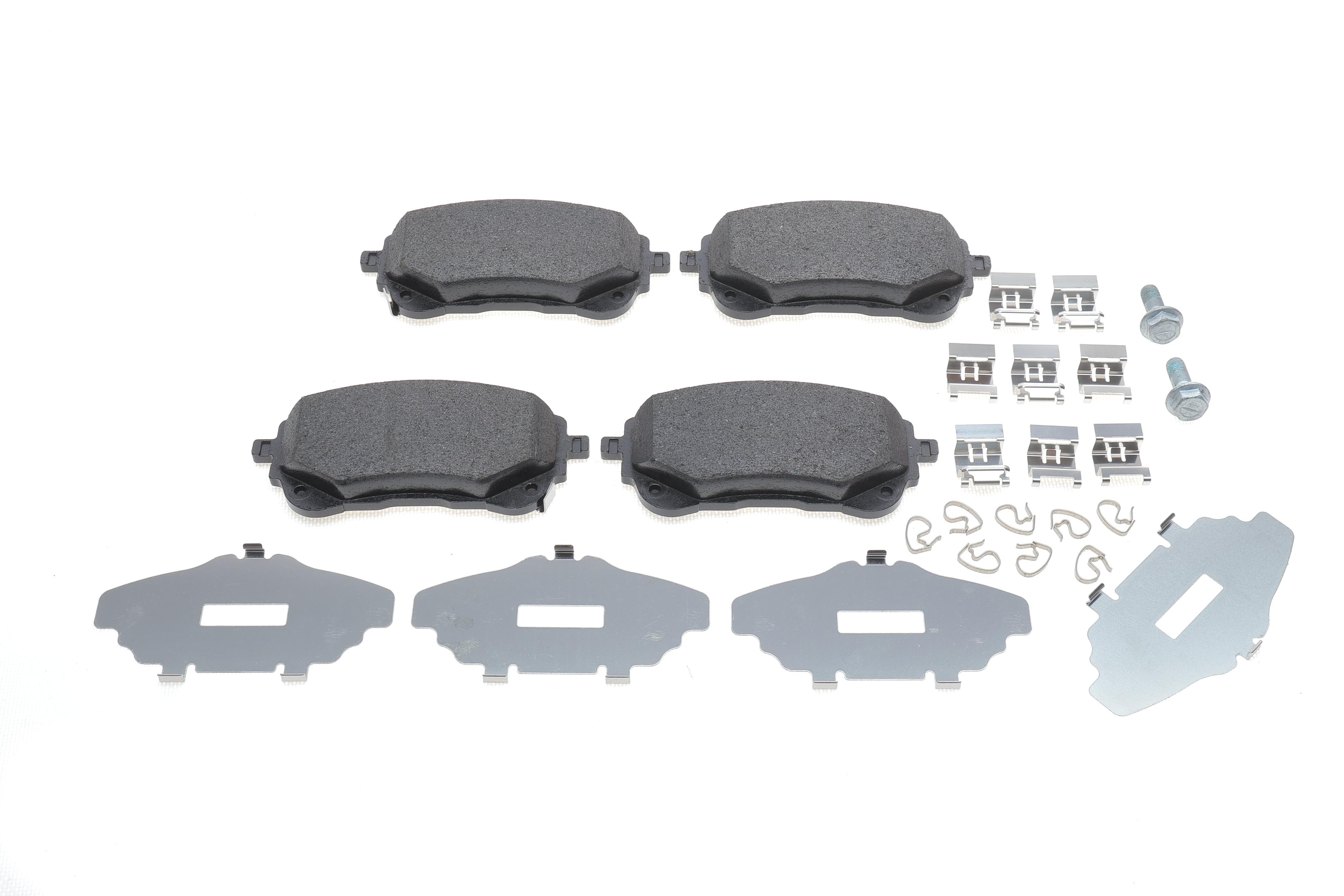 Колодки гальмівні (передні) Toyota Corolla 1.6VVTi/1.8VVTi Hybrid 19- (з аксесуарами)