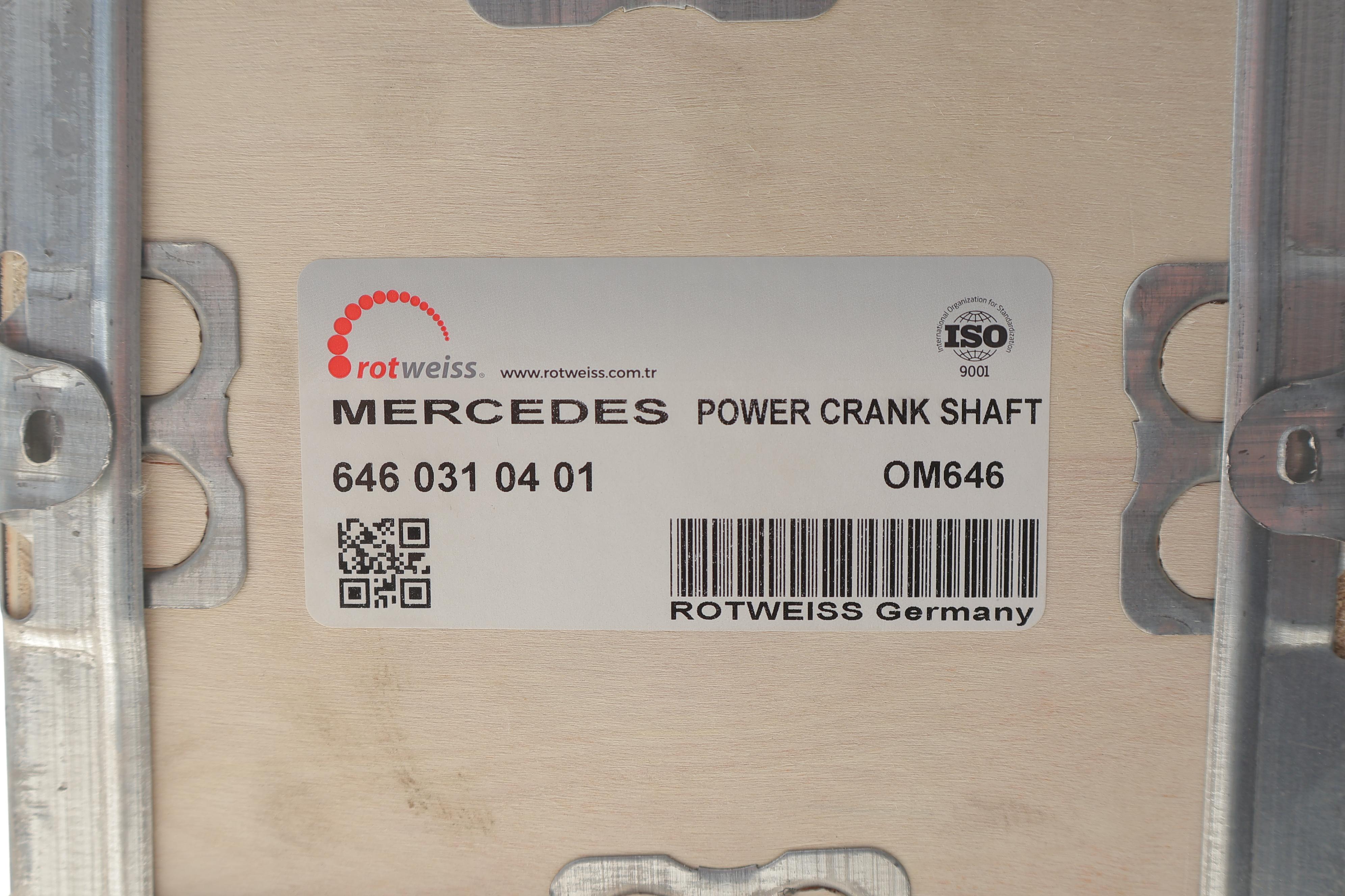 Коленчатый вал MB Sprinter/Vito 2.2CDI OM611/646