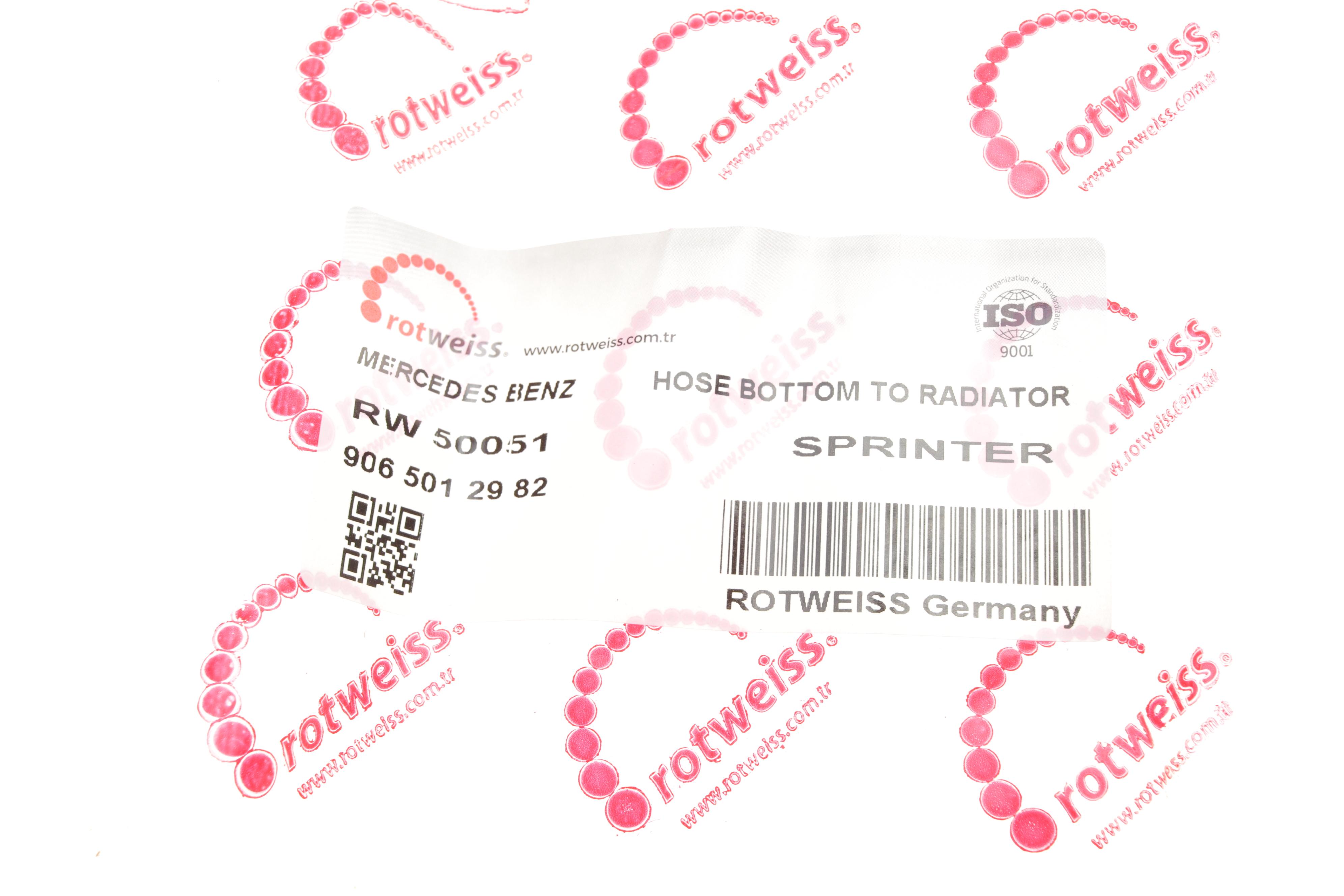 Патрубок радіатора (верхній) MB Sprinter 06- (OM651)