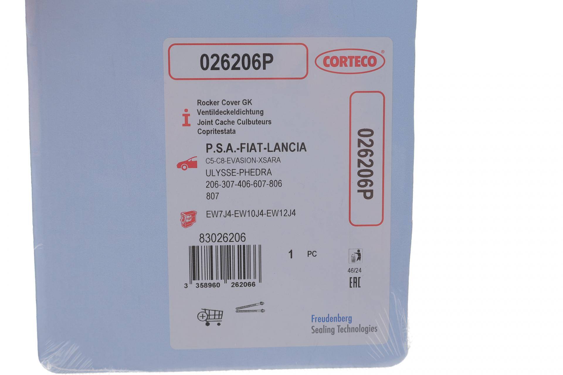 Прокладка кришки клапанів Fiat Scudo 2.0i 00-06 (L)