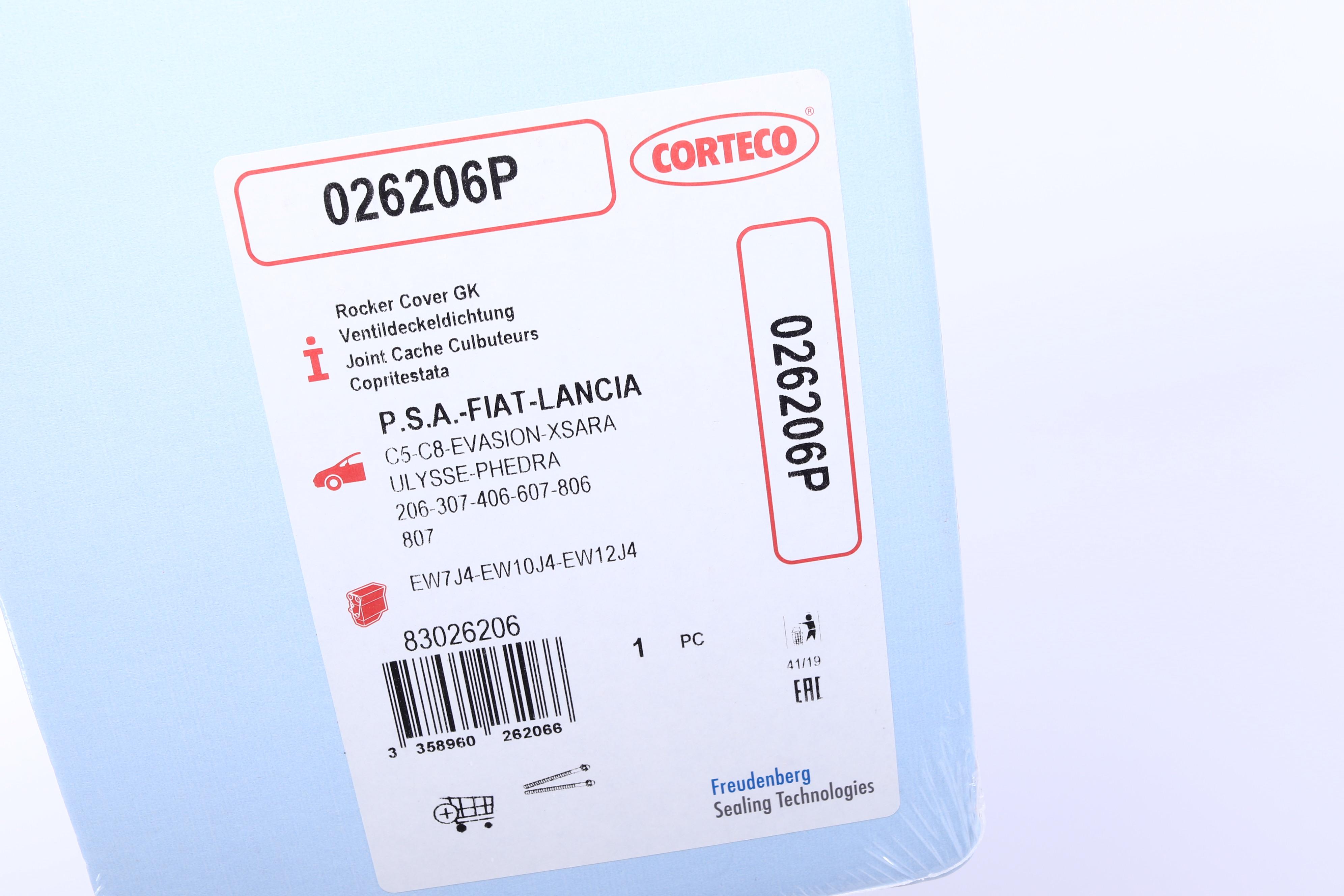 Прокладка кришки клапанів Fiat Scudo 2.0i 00-06 (L)