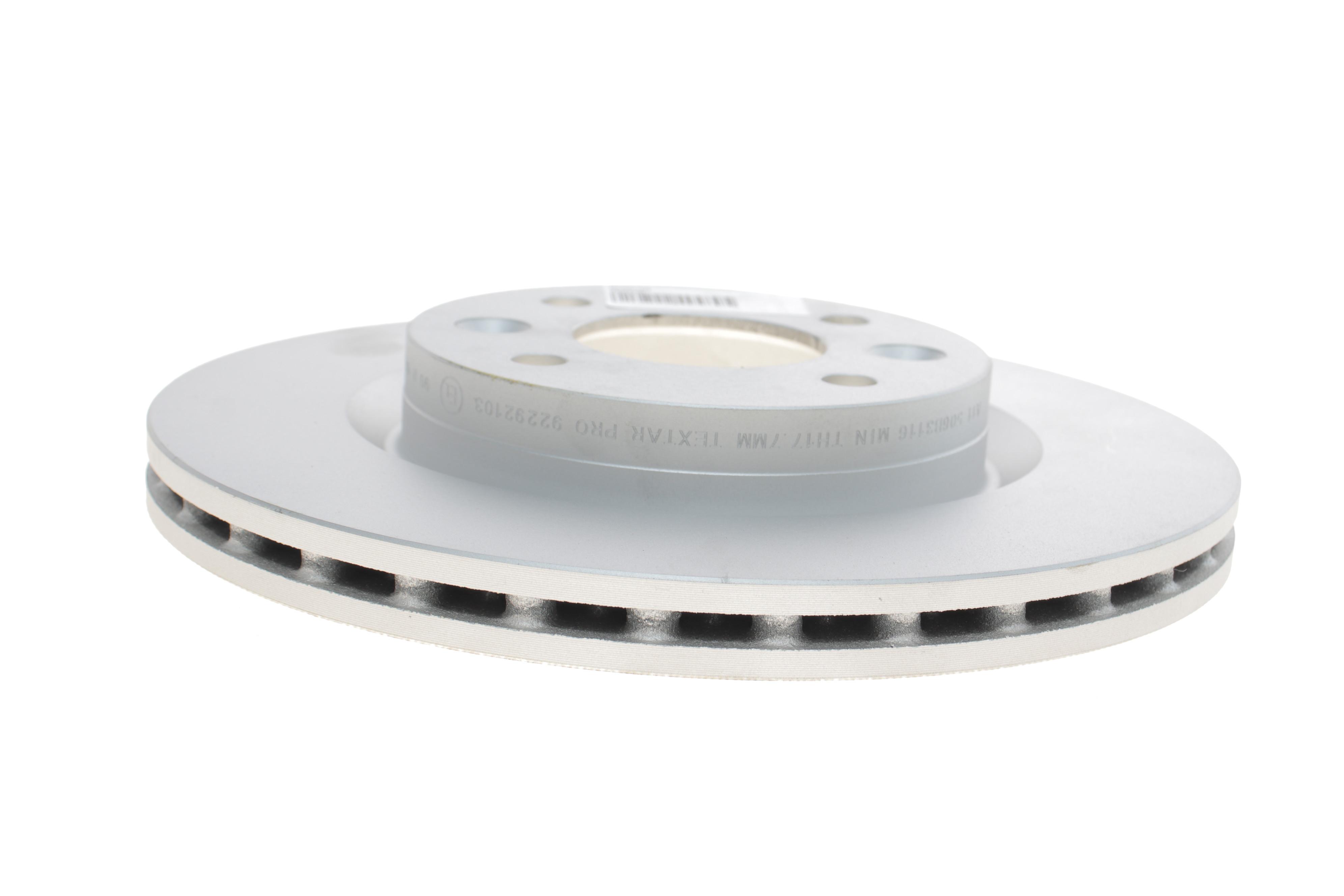 Диск гальмівний (передній) Renault Kangoo 97-/Logan 04- (259x20.7) PRO