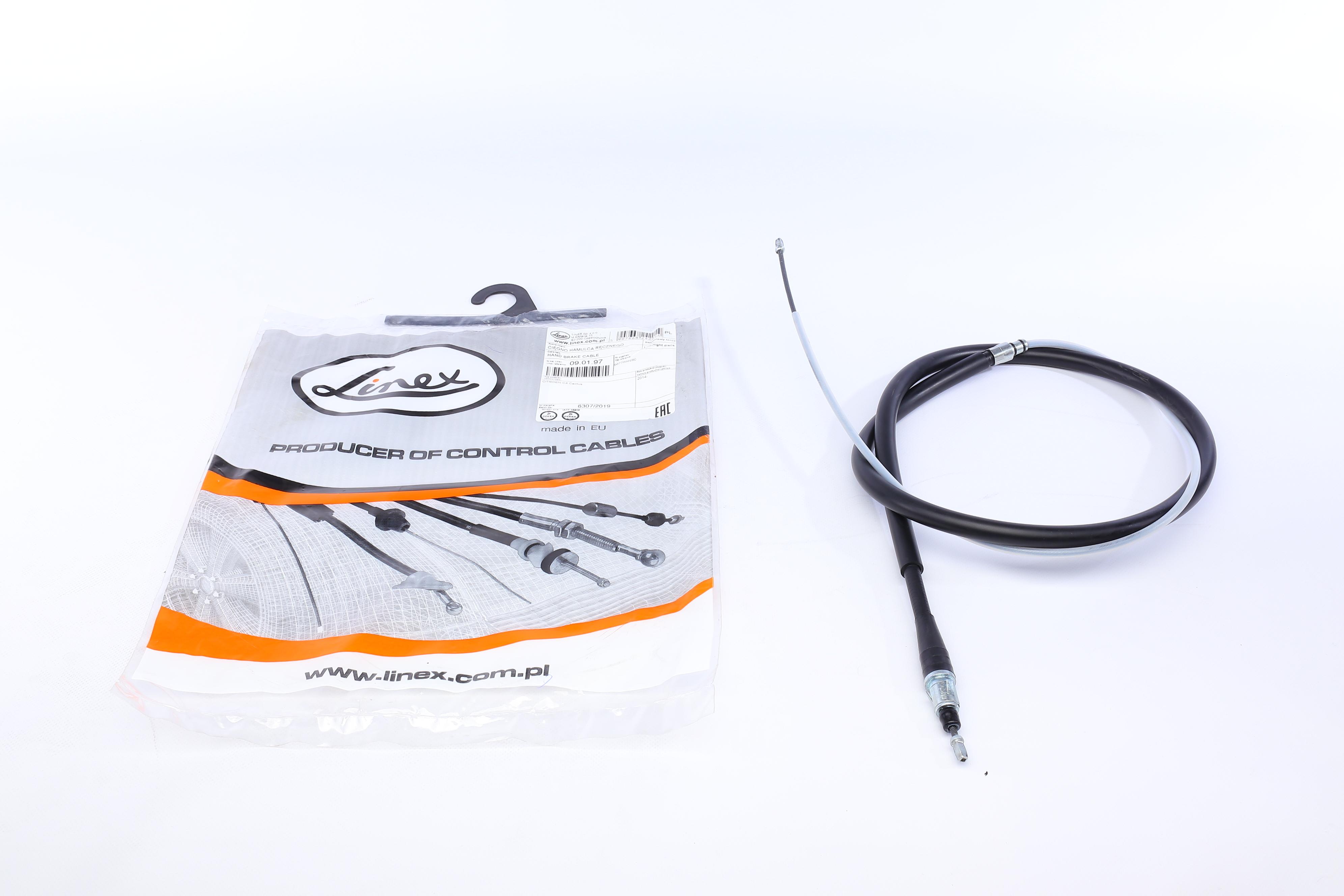 Трос ручника (задній) Citroen C4 Cactus 14- (1945/1090mm)