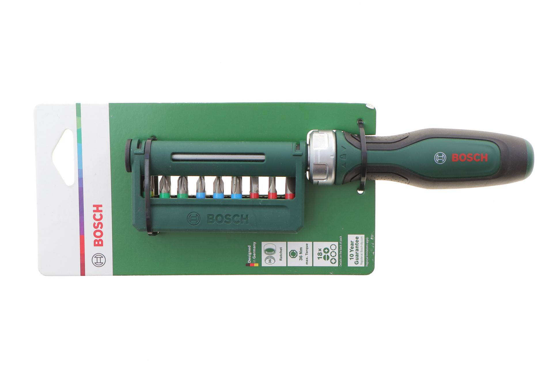 Викрутка із тріскачкою M6 та біти 18 од.