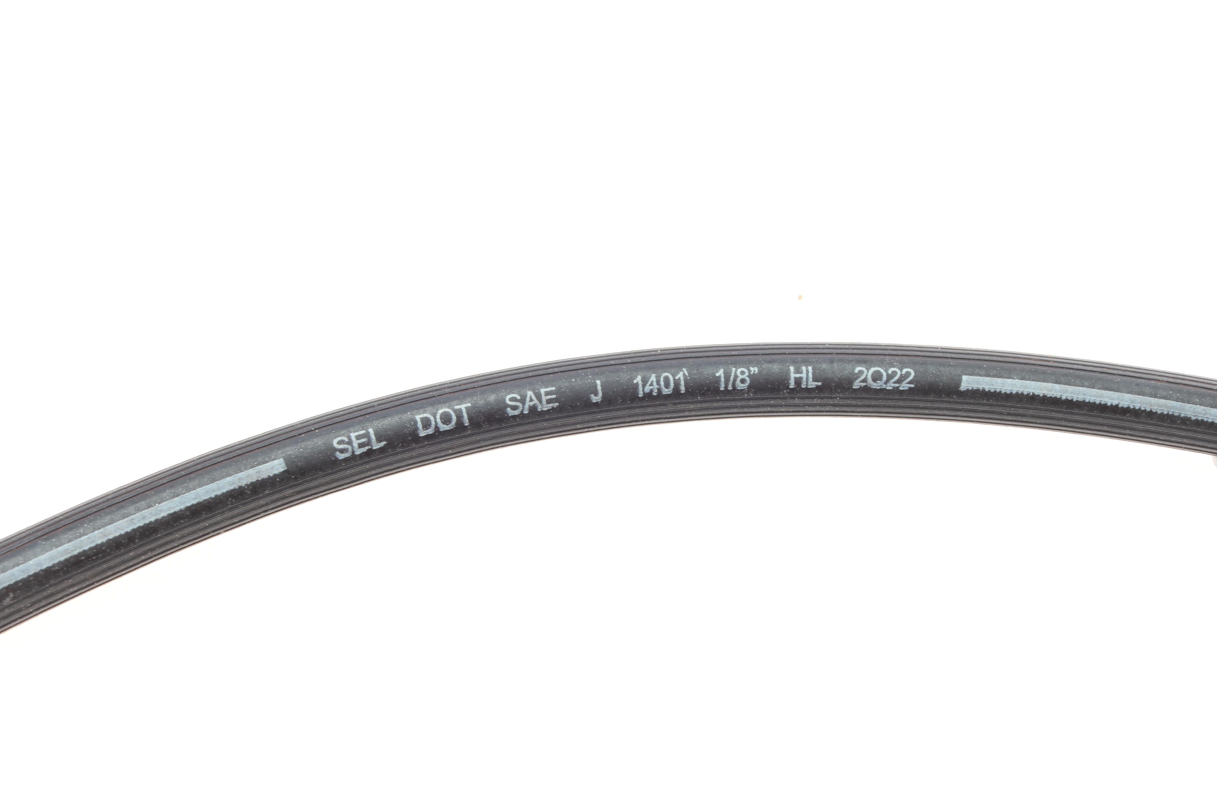 Шланг гальмівний (передній) Audi Q3/VW Tiguan 1.4-2.5 07- (605mm) M10x1mm