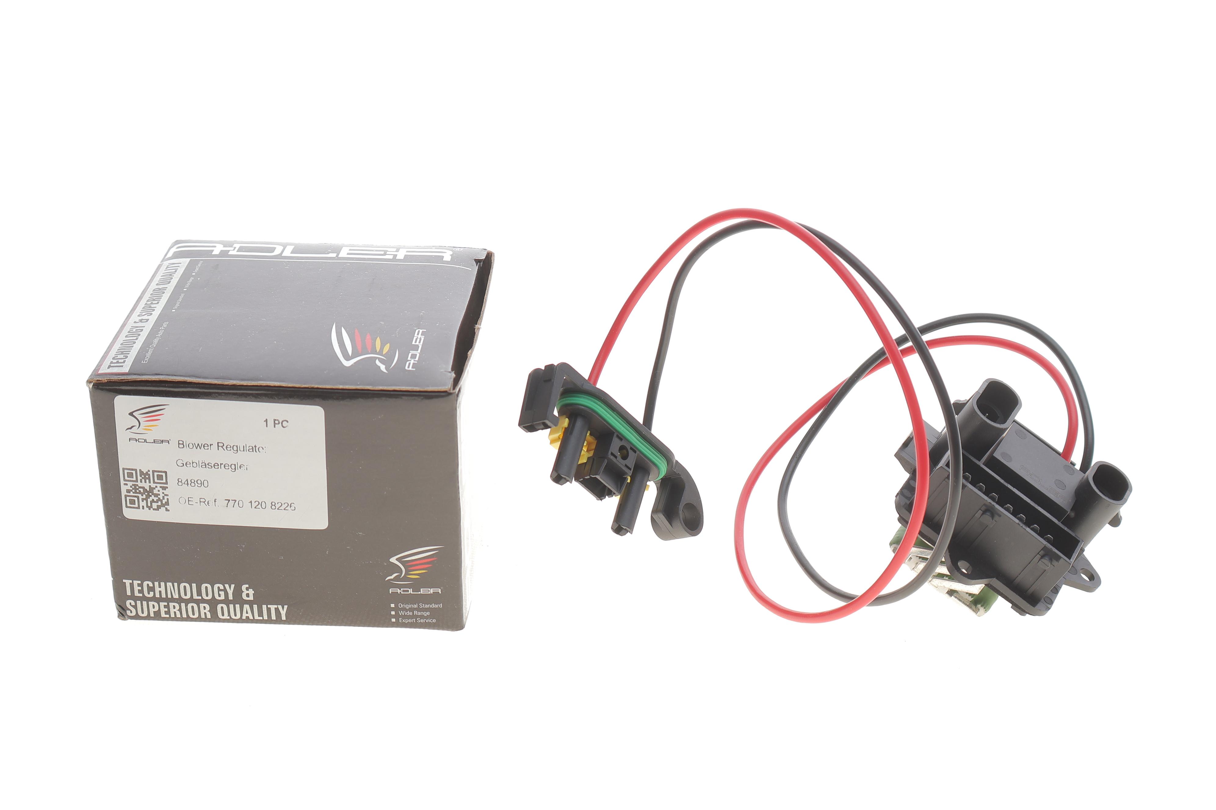 Реостат печки Renault Trafic/Opel Vivaro 01-