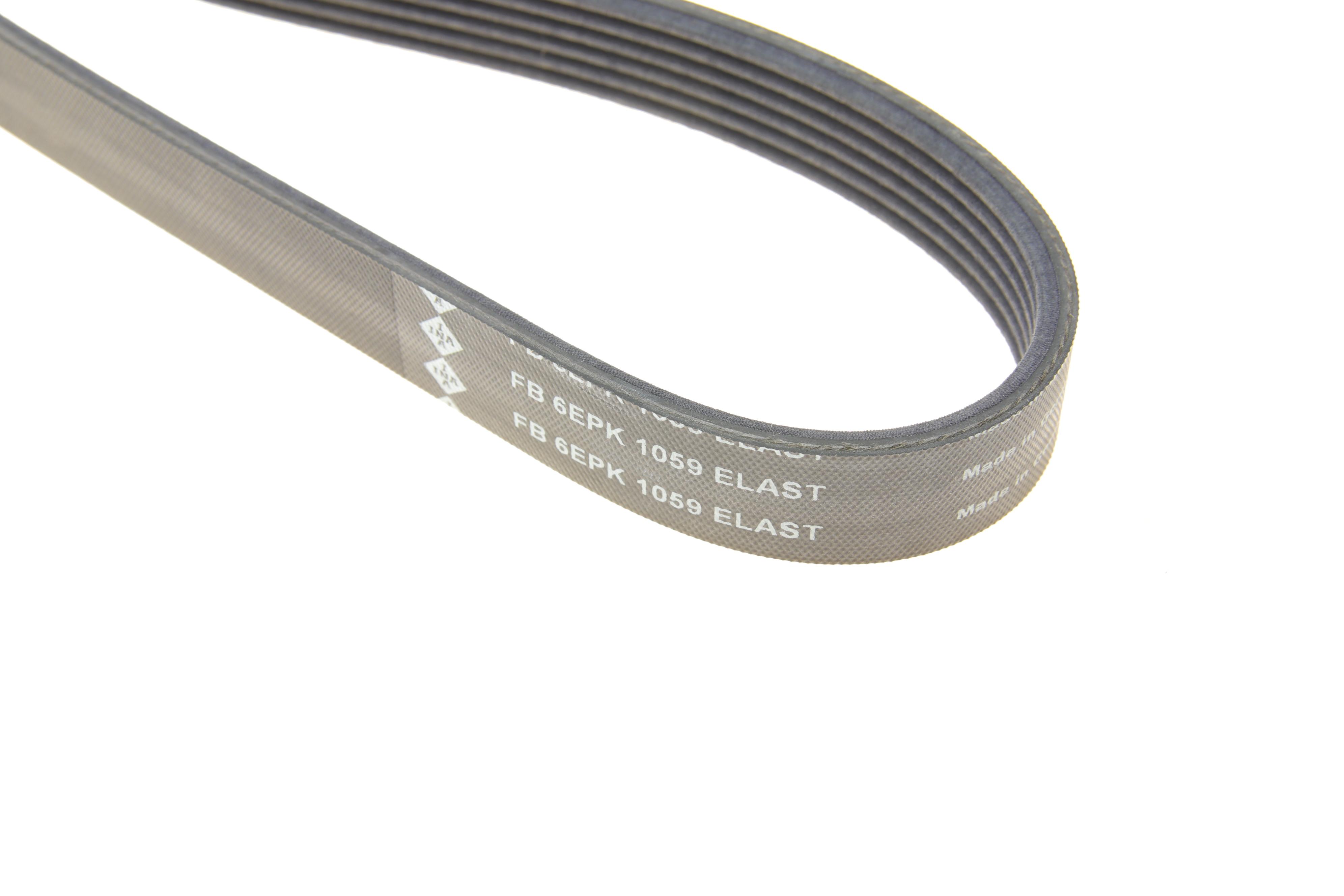 Ремінь генератора Ford Focus 1.4/1.6i 03-/Volvo C30/S40/V50 1.6 05-12 (6PK1059)