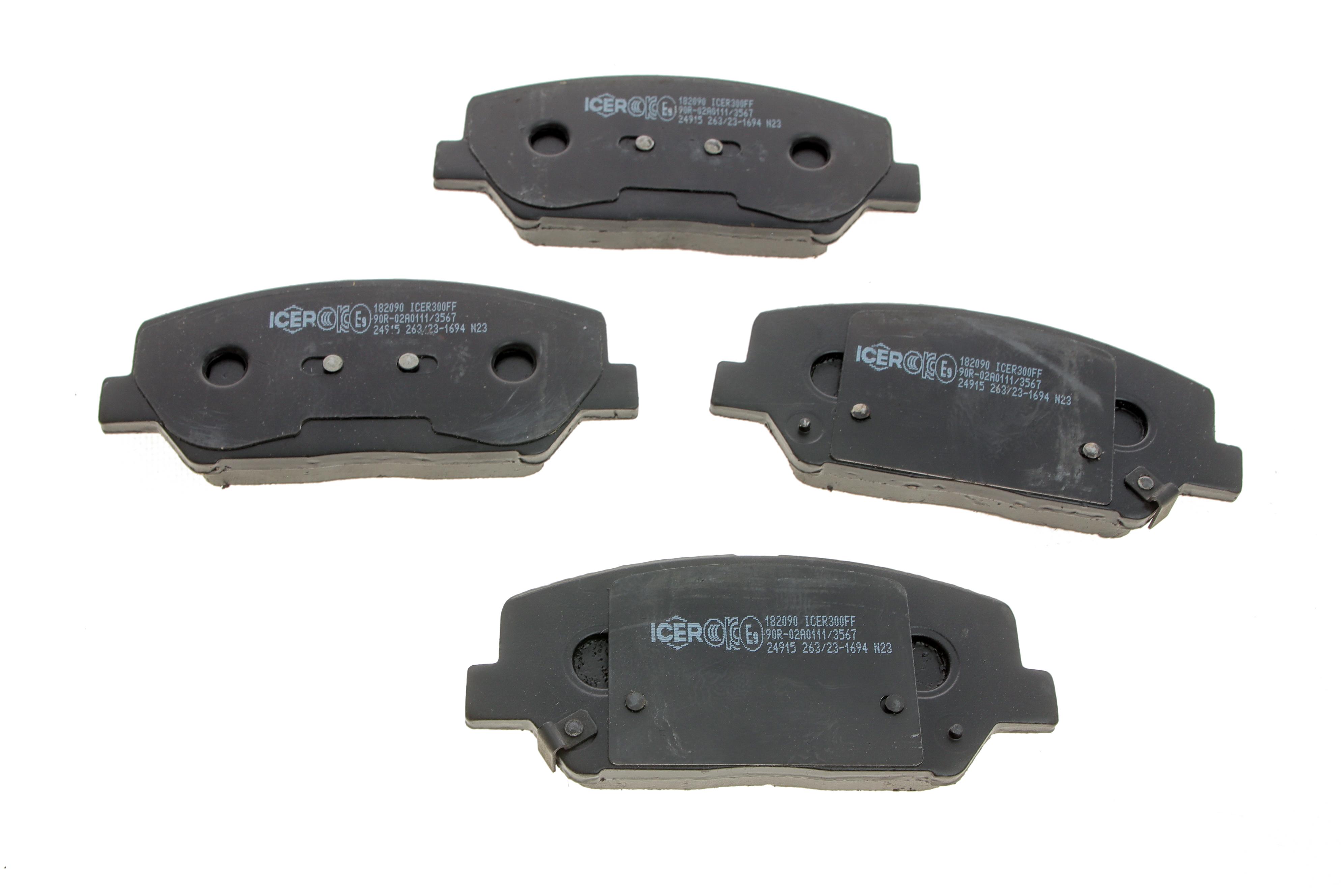 Колодки тормозные (передние) Hyundai i30 11-/Veloster 12-17/Kia Cee'd/Pro Cee'd 12-/Cerato 13-