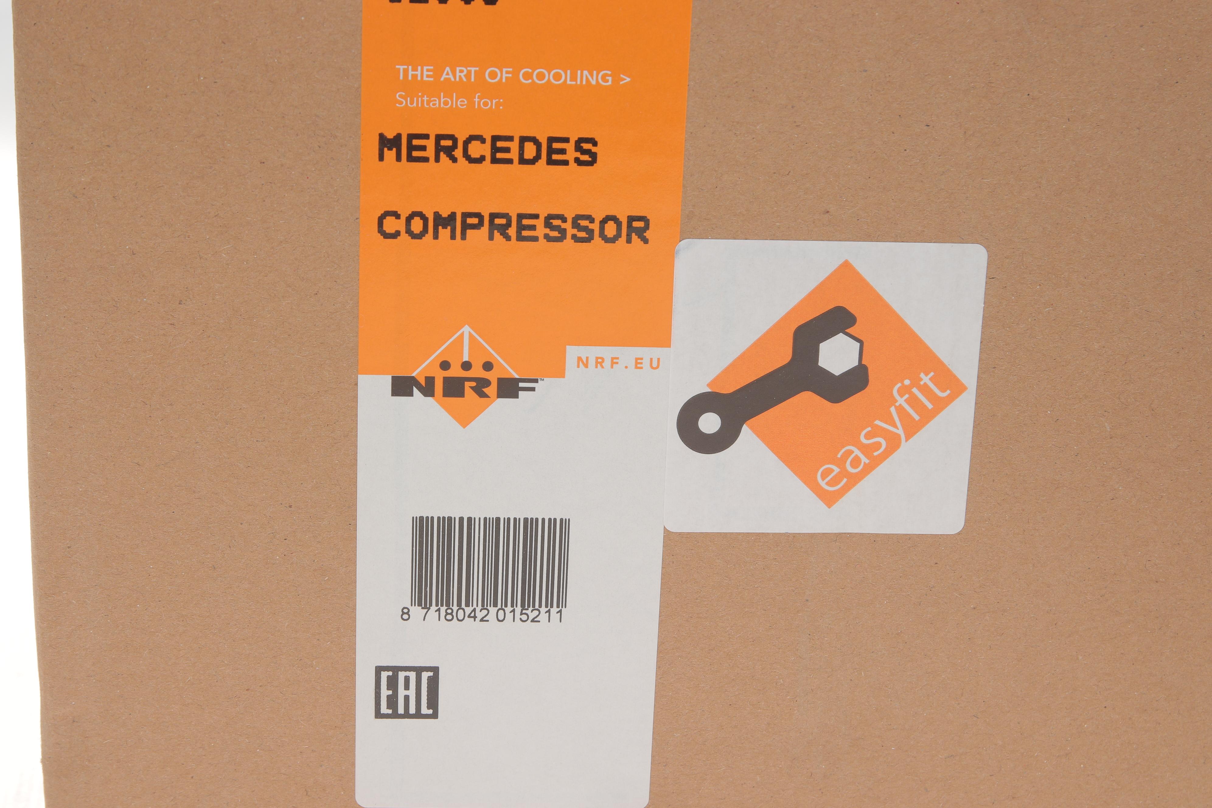 Компресор кондиціонера MB Sprinter CDI -06 (d=119mm)