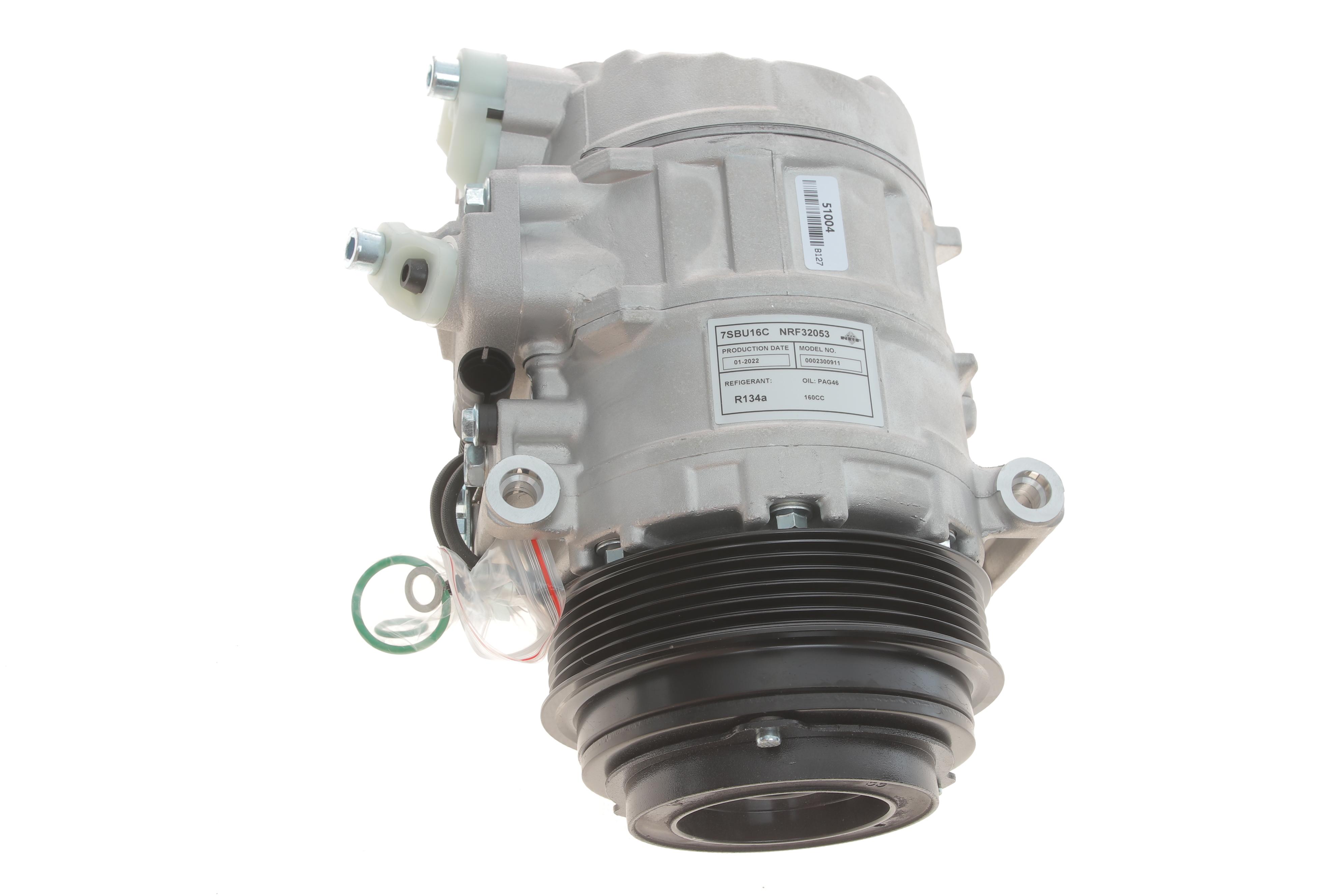 Компресор кондиціонера MB Sprinter CDI -06 (d=119mm)