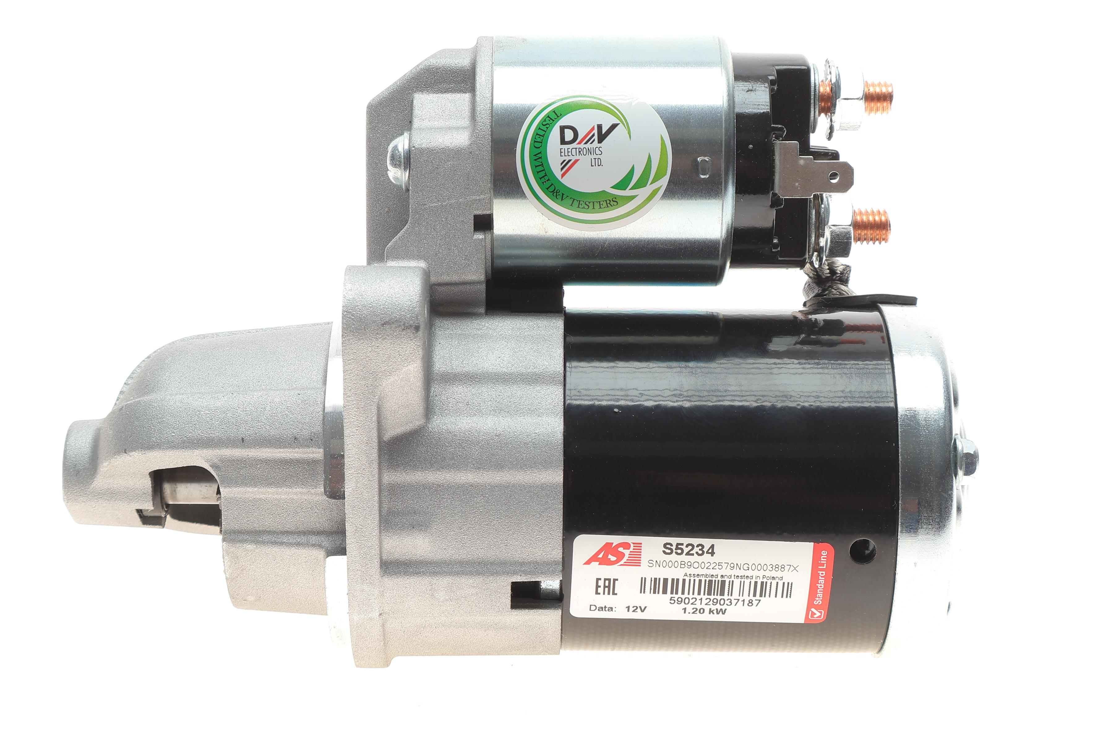 Стартер Subaru Justy/Suzuki Swift 03- (12V/1.2KW) (z=8)