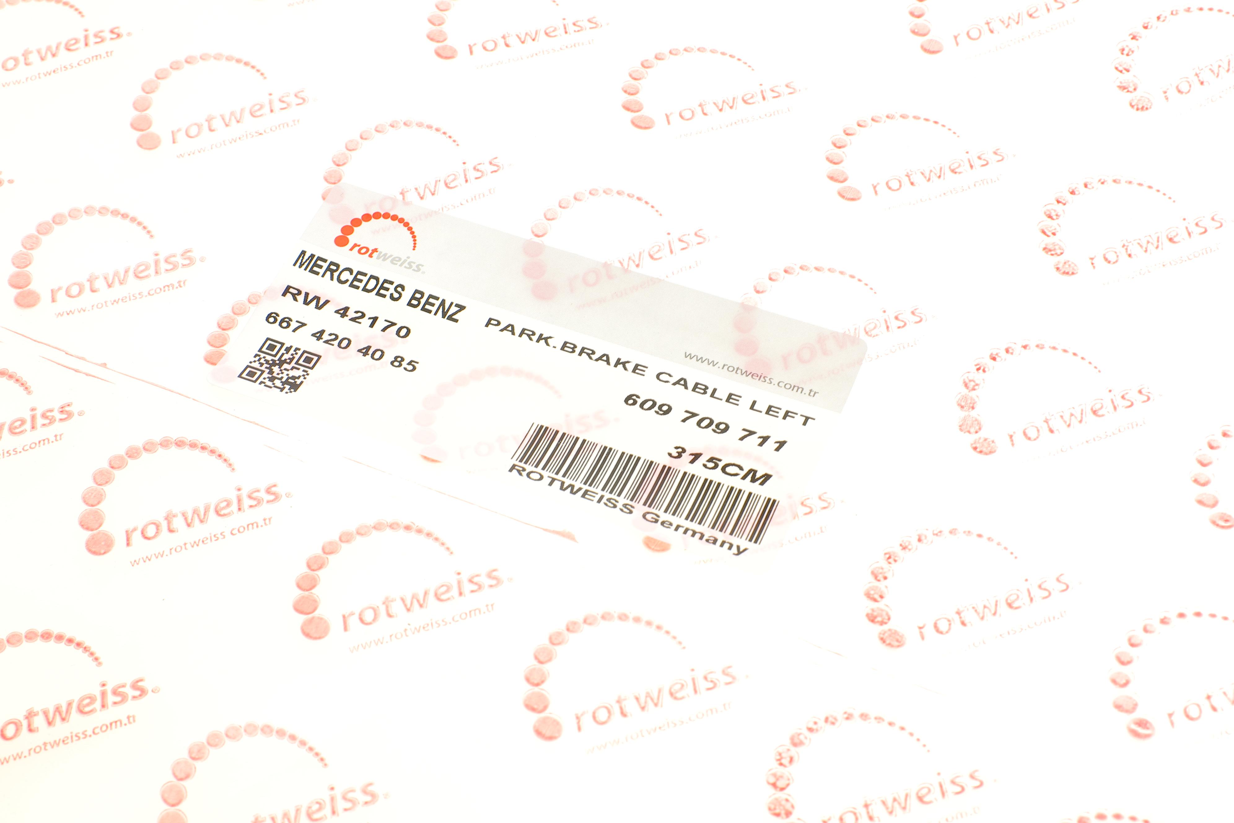 Трос ручника (центральний) MB 609-814D (3150mm) (6674204085)