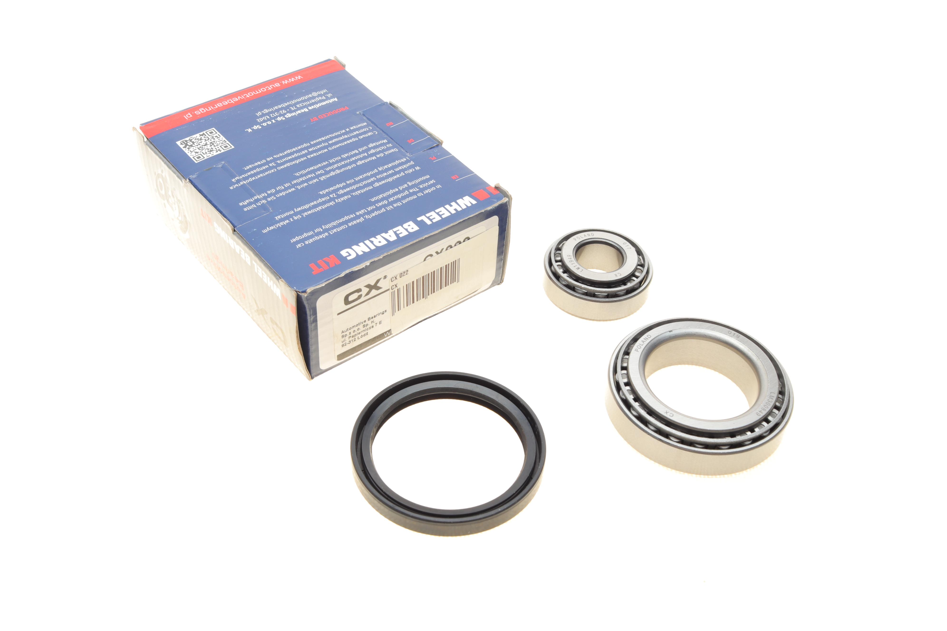 Підшипник маточини (передньої) VW T3 79-92 (17.5x40x18/41x68x18) (к-кт)