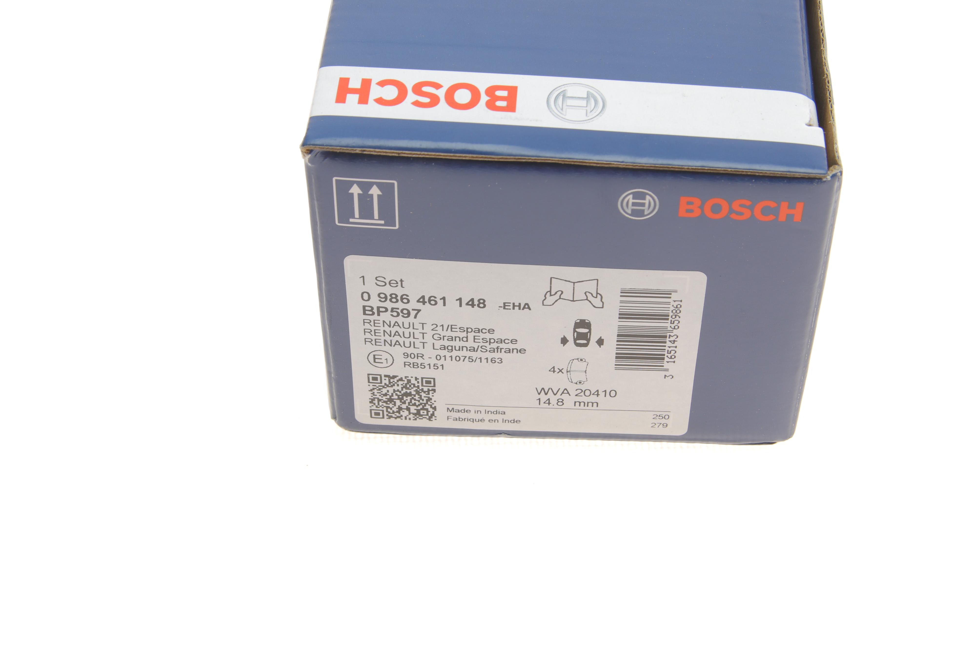 Колодки гальмівні (задні) Renault Laguna/Espace III/21 86-02