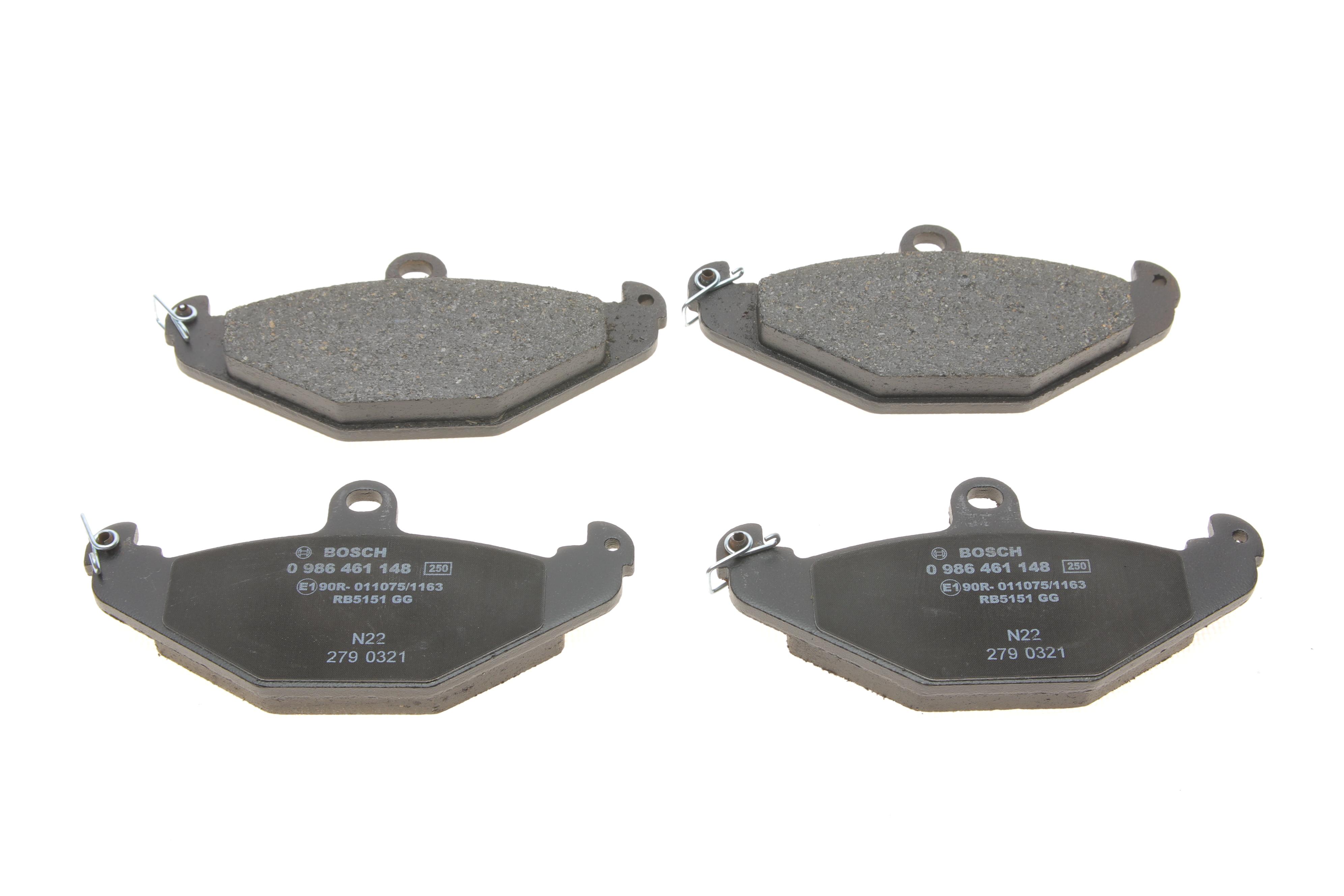 Колодки гальмівні (задні) Renault Laguna/Espace III/21 86-02