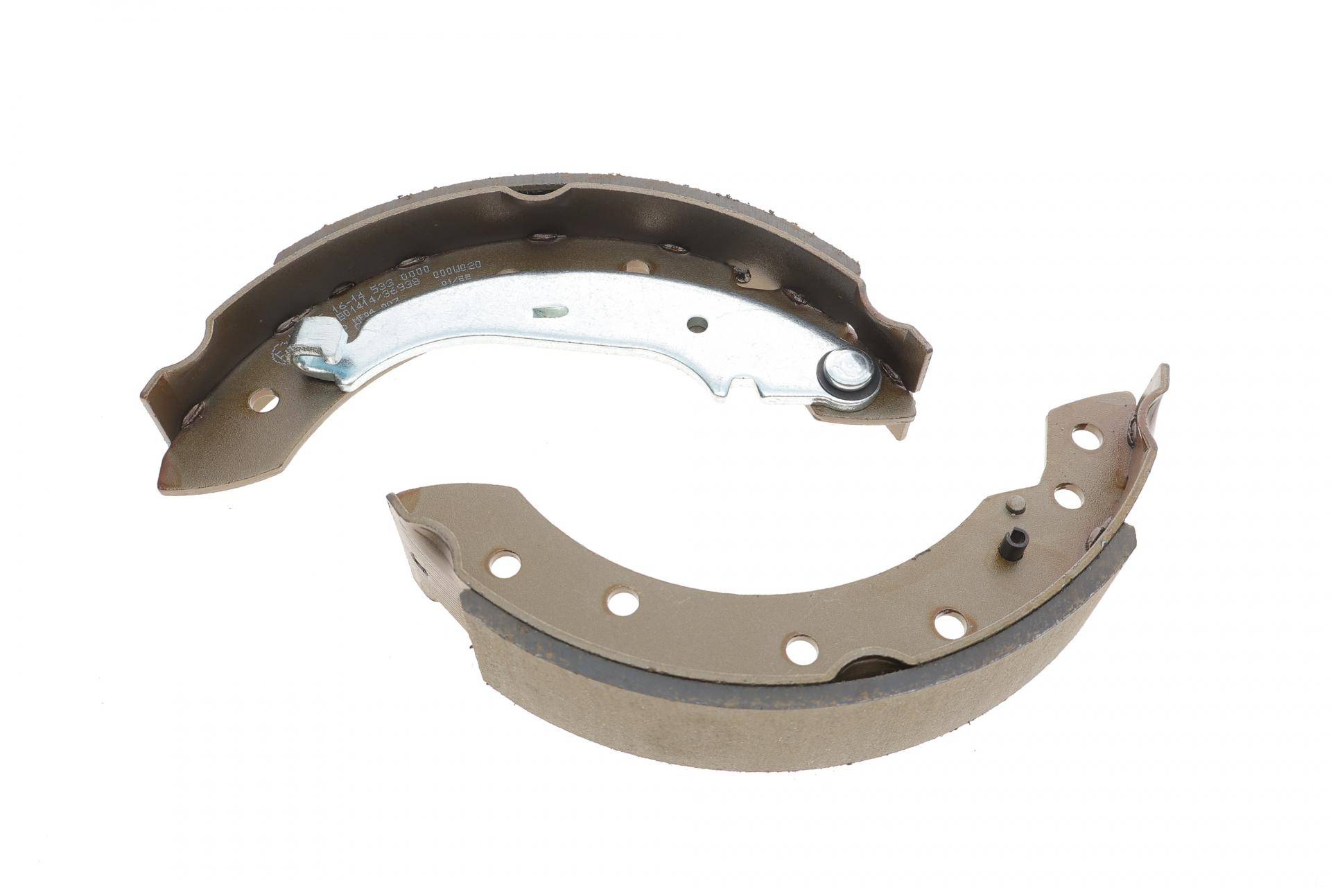 Колодки гальмівні (задні) Peugeot 106/206/306/Renault Clio/Laguna (барабанні) (203x39) (Lucas)