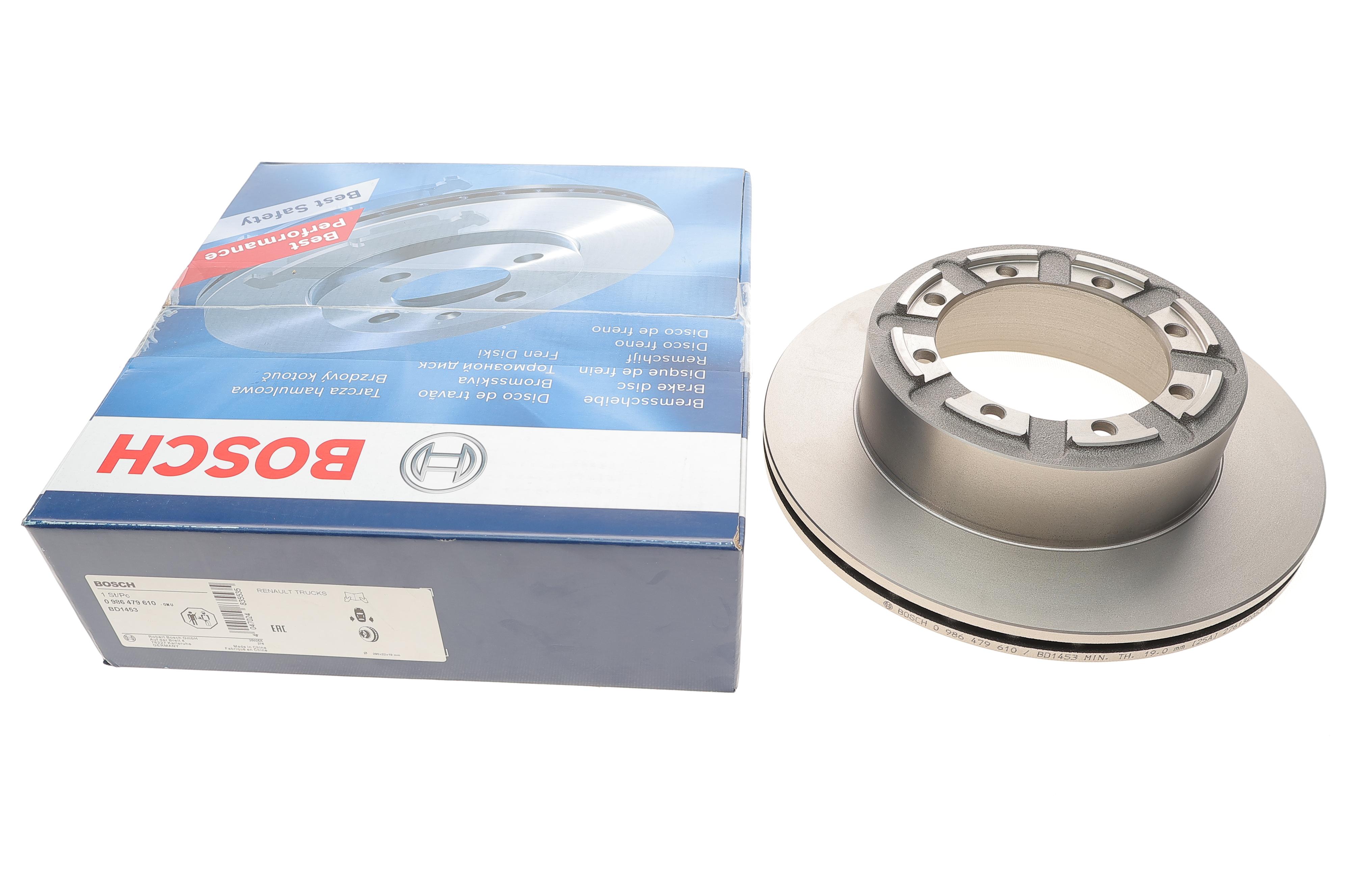 Диск тормозной (задний) Renault Mascott (290х22) (вентилируемый)