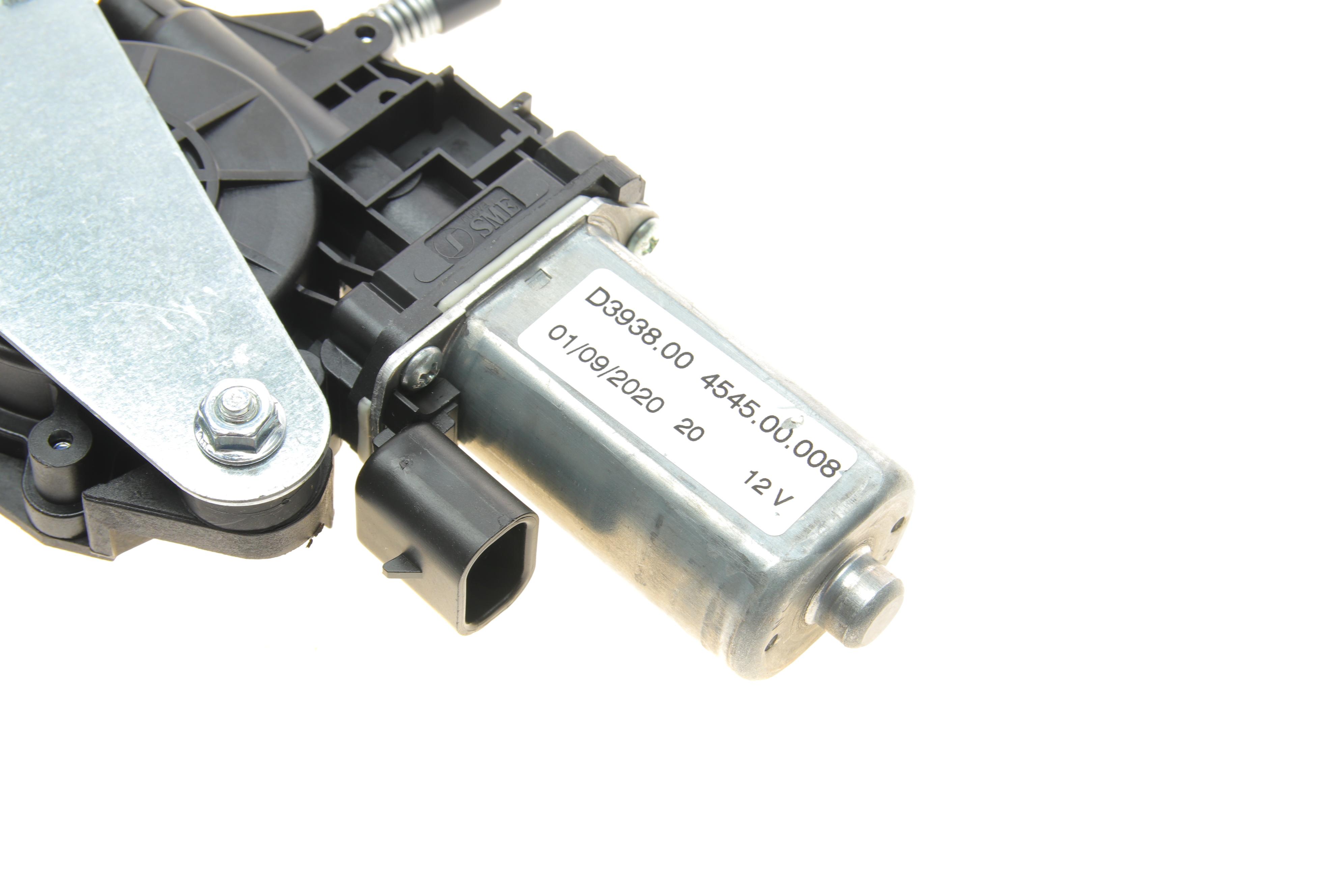 Склопідіймач (передній) Fiat Doblo 10- (R) (електро)(з моторчиком)(для ТС теплоізоляційним стек)