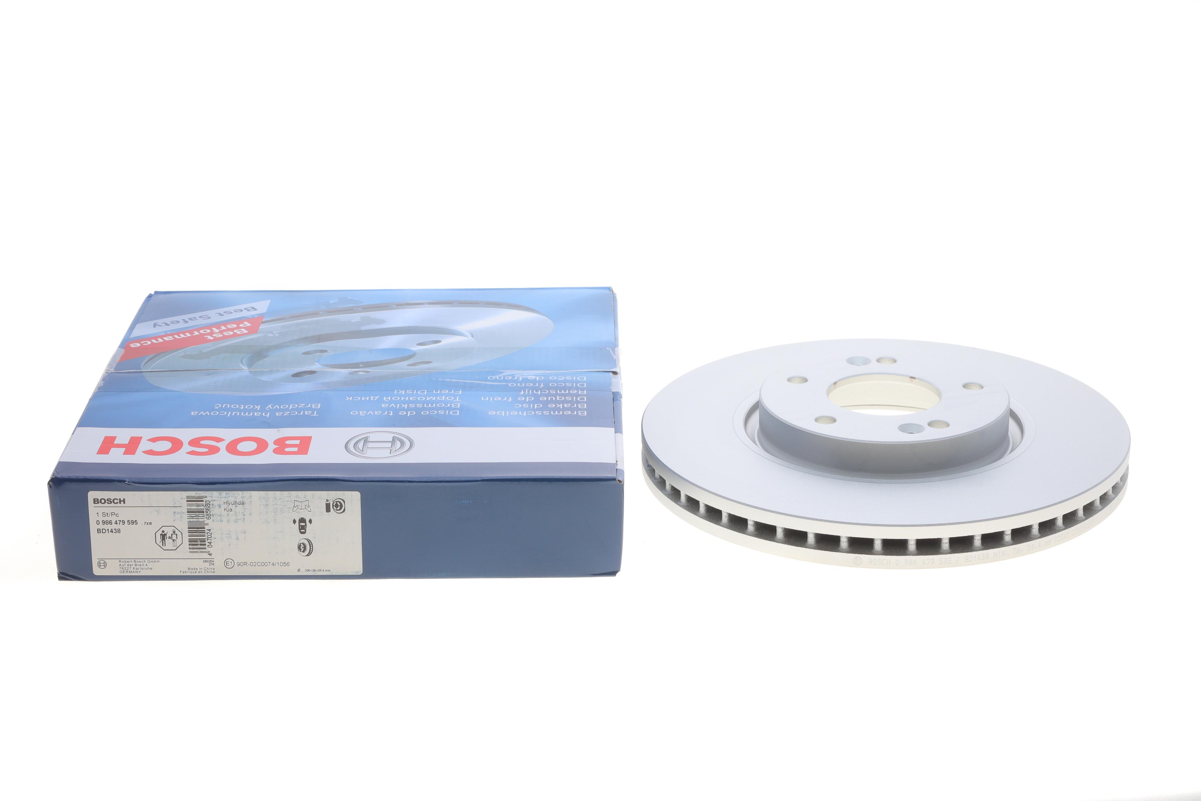 Диск гальмівний (передній) Hyundai I30 II 11-/Kia Cee'D/ Cerato III 13- (300x28)