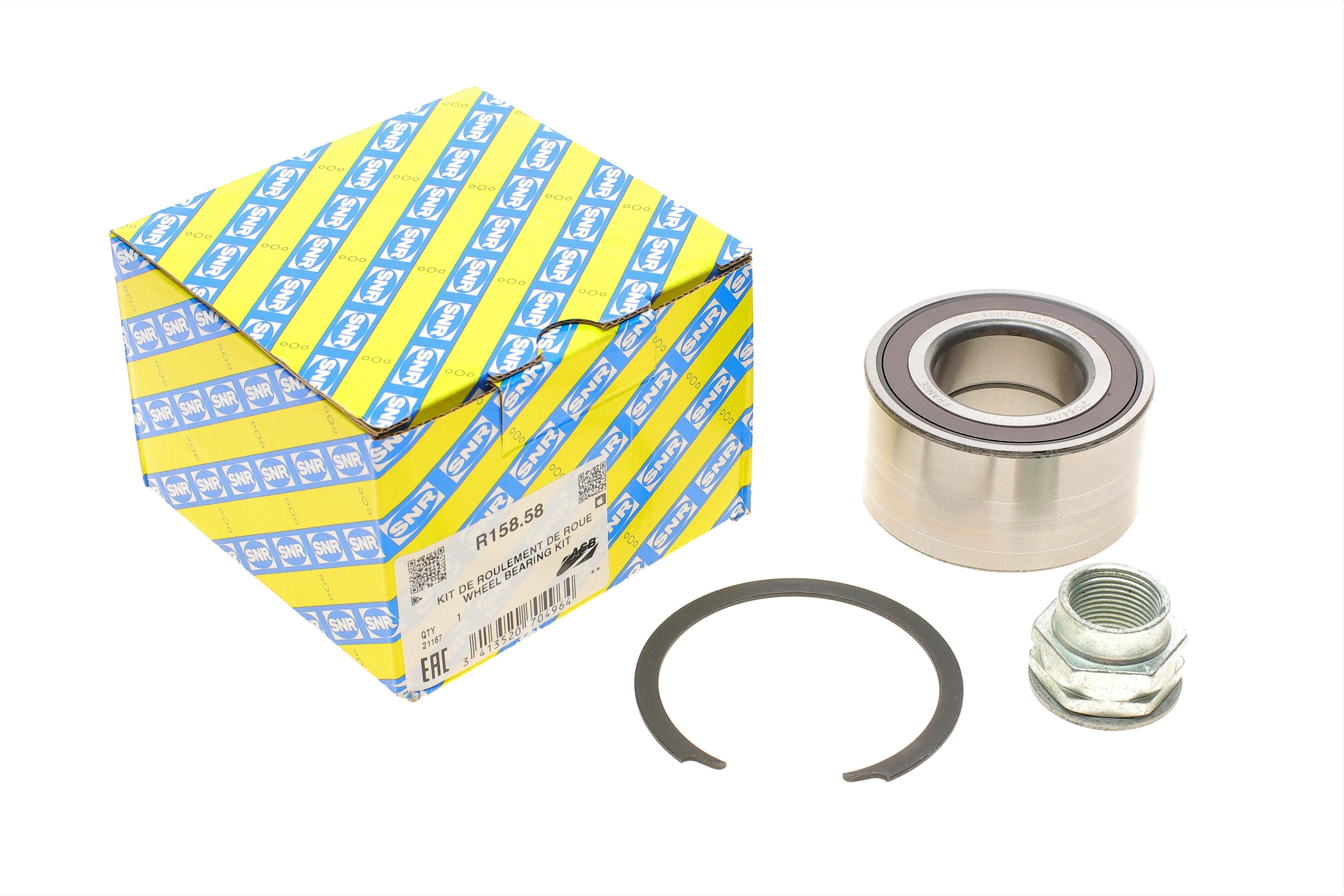 Підшипник маточини (передньої) Fiat Doblo 01- (+ABS) (37x72x37)