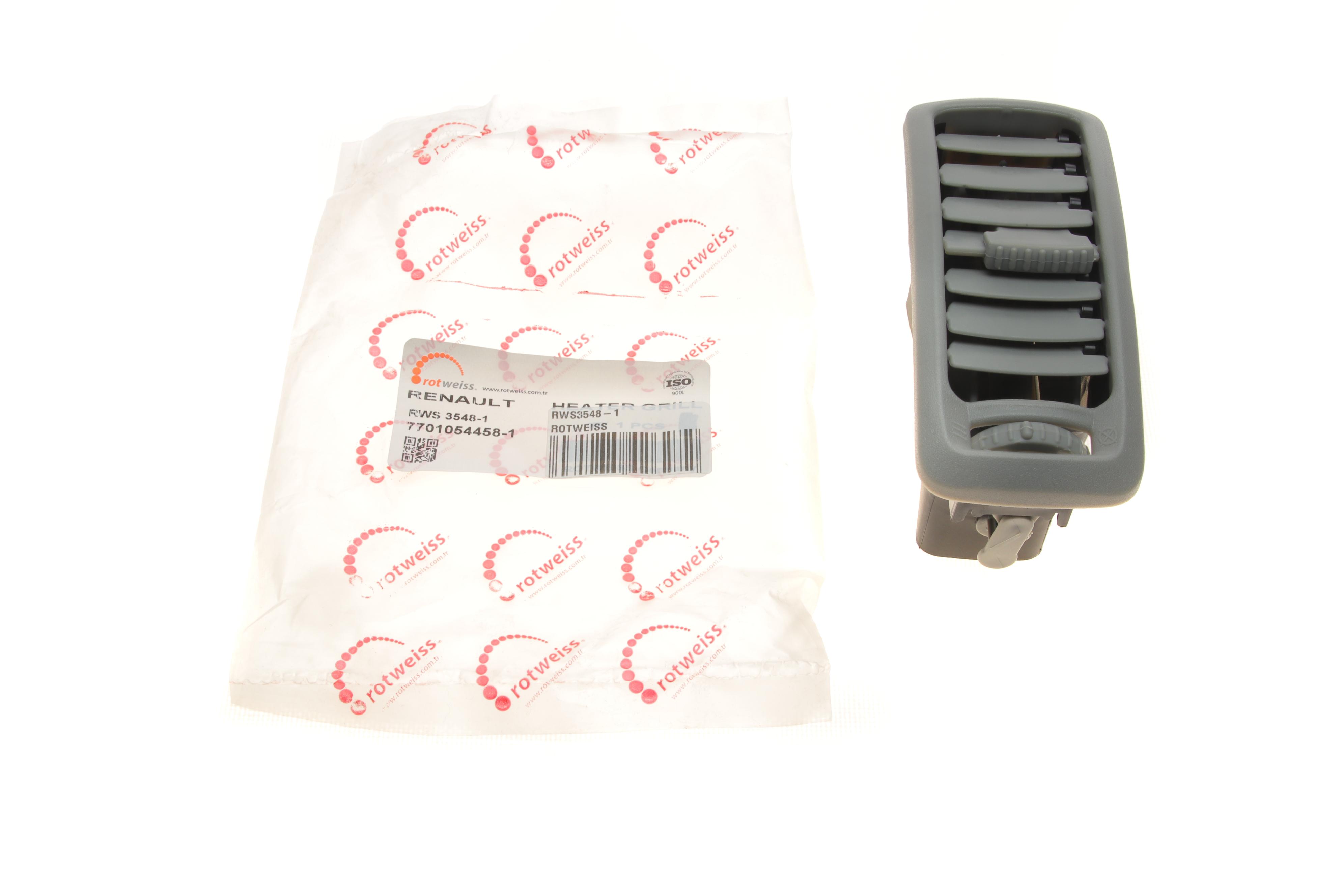 Дефлектор обігрівача (повітряна заслонка) Opel Vivaro / Renault Trafic 01-14 (сірий)