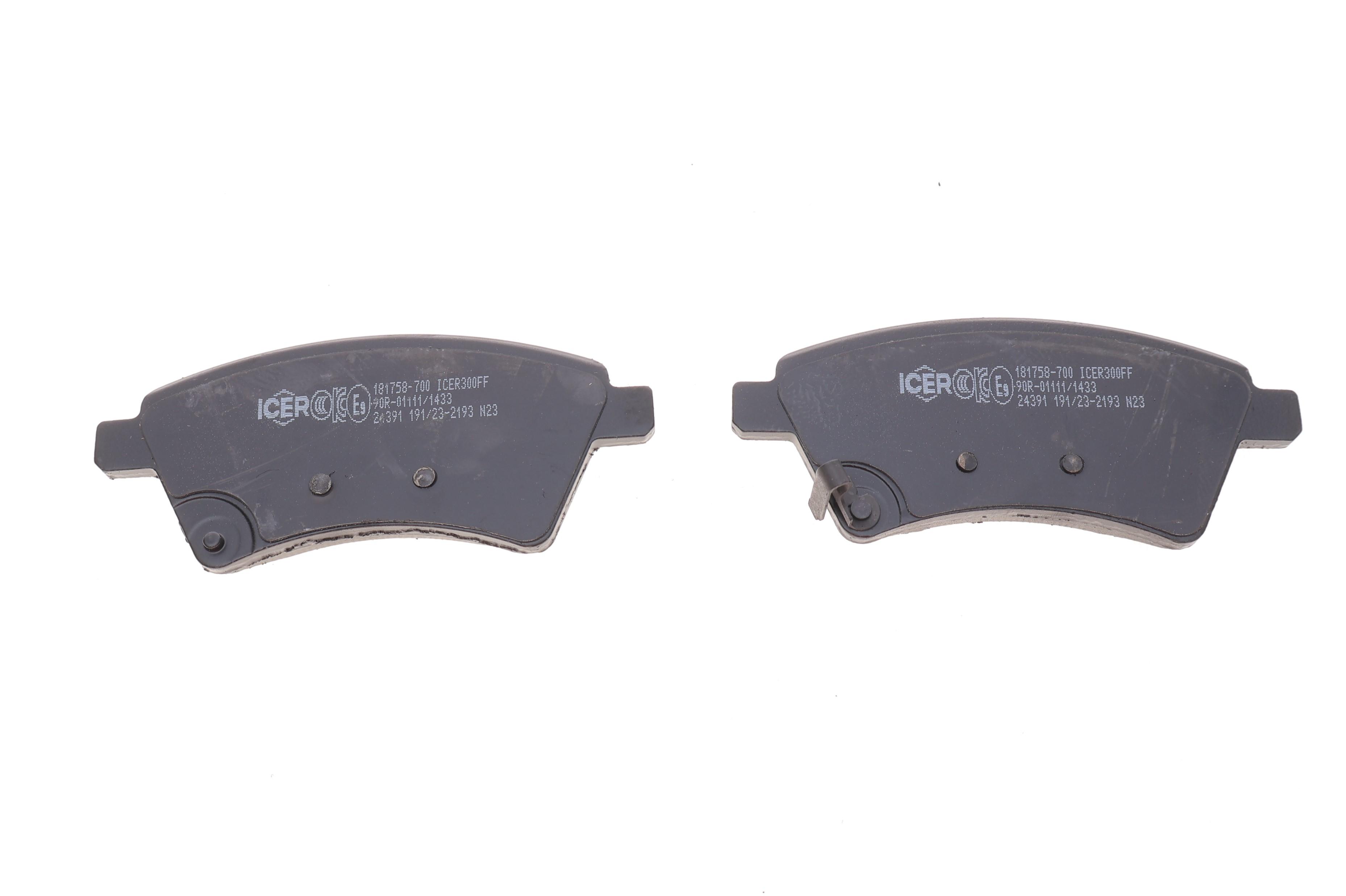 Колодки тормозные (передние) Fiat Sedici 06-14/Suzuki SX4 06-