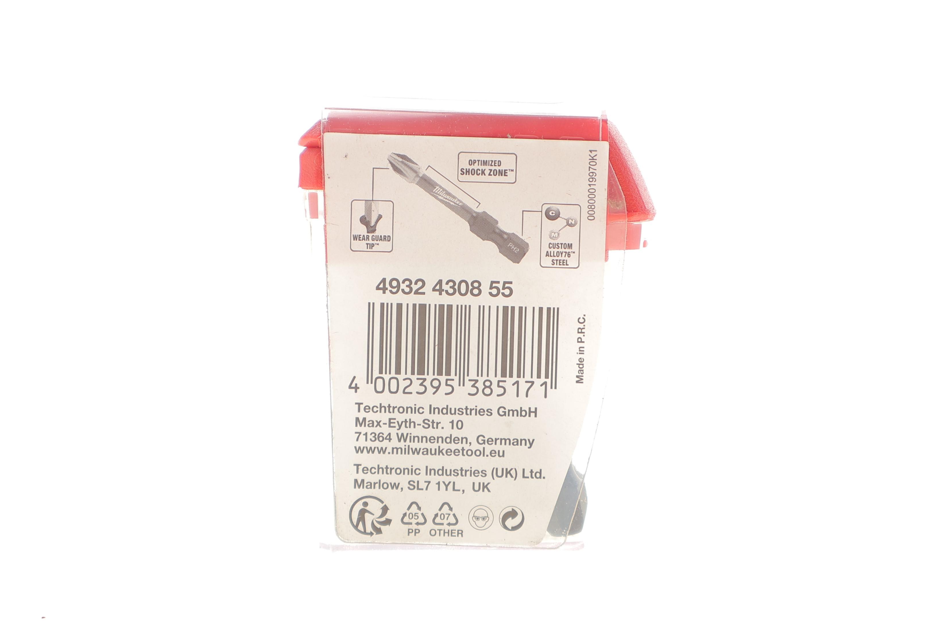 Біта SHOCKWAVE 1/4" PH/PH2 x 50mm 10 од.