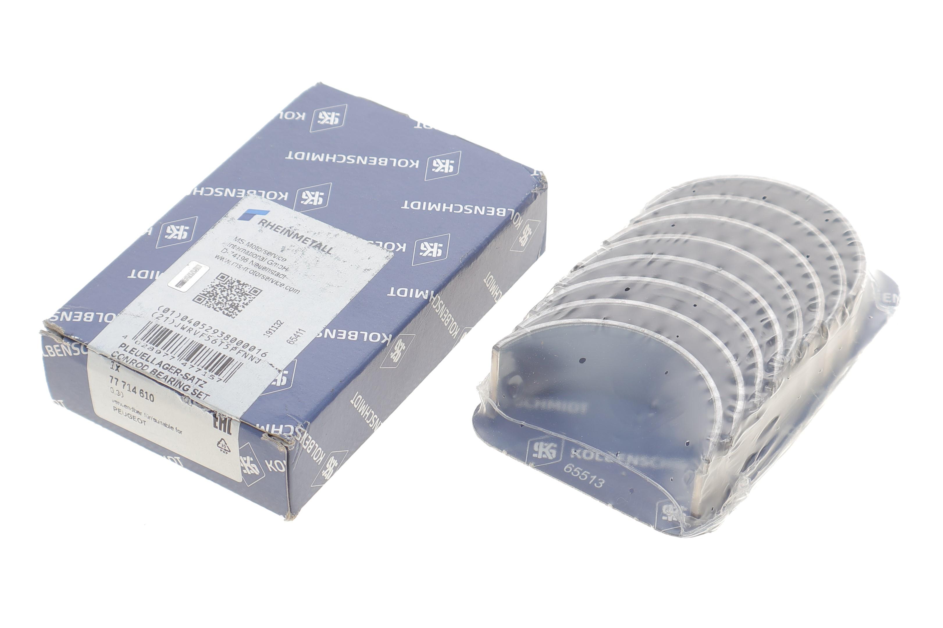 Вкладыши шатунные Citroen Berlingo 2.0HDI (+0.30)