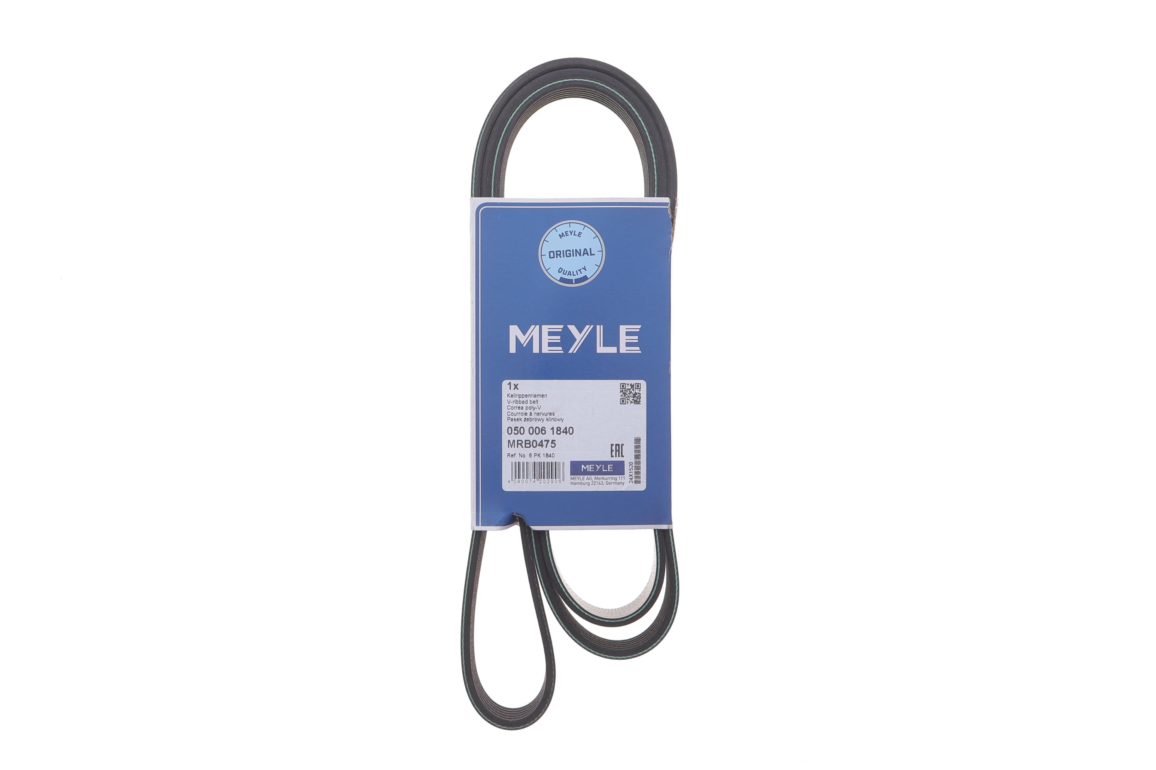 Ремінь генератора Mazda 2 1.3/1.5 07-/Toyota Corolla 1.4/1.6 00-02 (6PK1840)