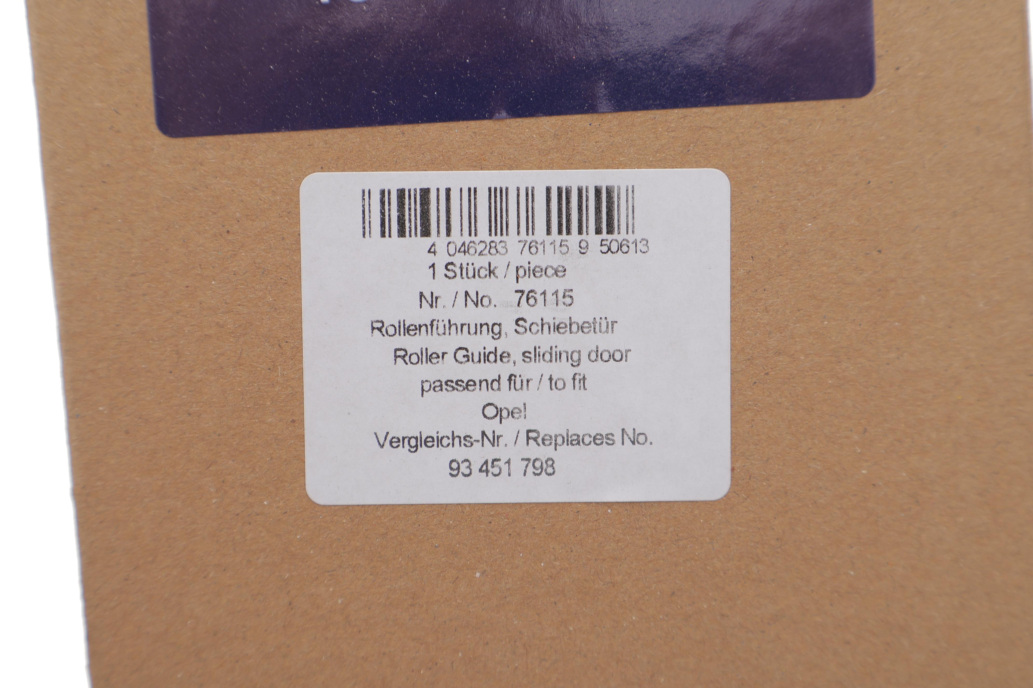 Ролик дверей (бічних/нижній) Renault Trafic/Opel Vivaro 01- (з кроншейном)