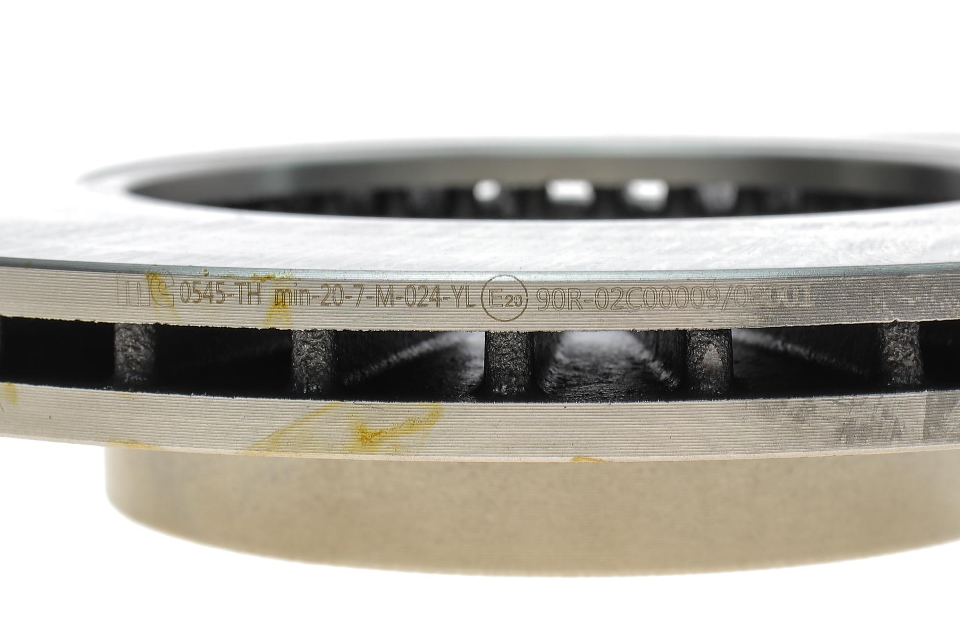 Диск тормозной (передний) Nissan Almera II 00-06/Primera 96-02 (280x22) (вент.)