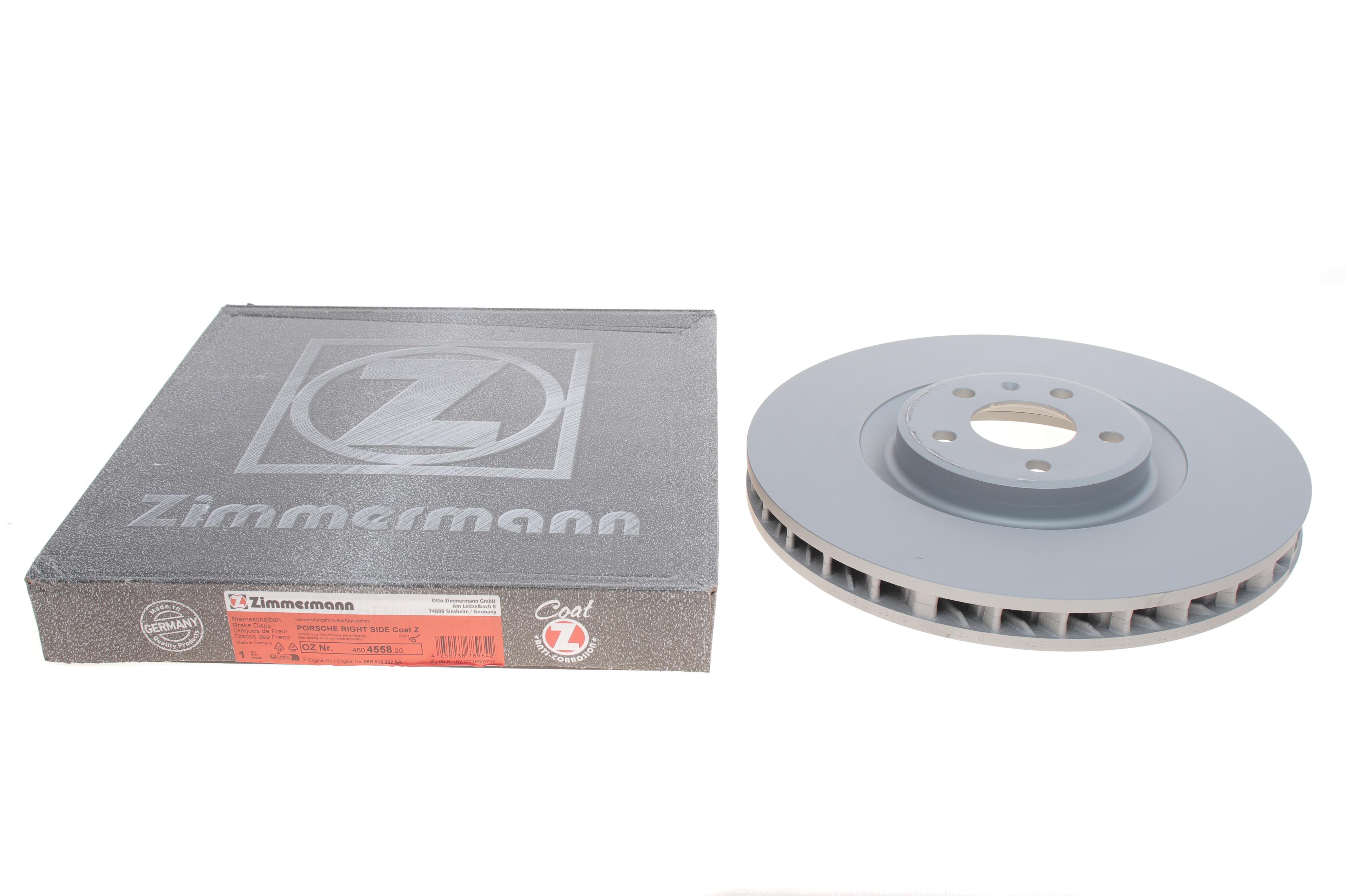 Диск гальмівний (передній) Porsche Macan 3.0 S 18- (R) (360x36)