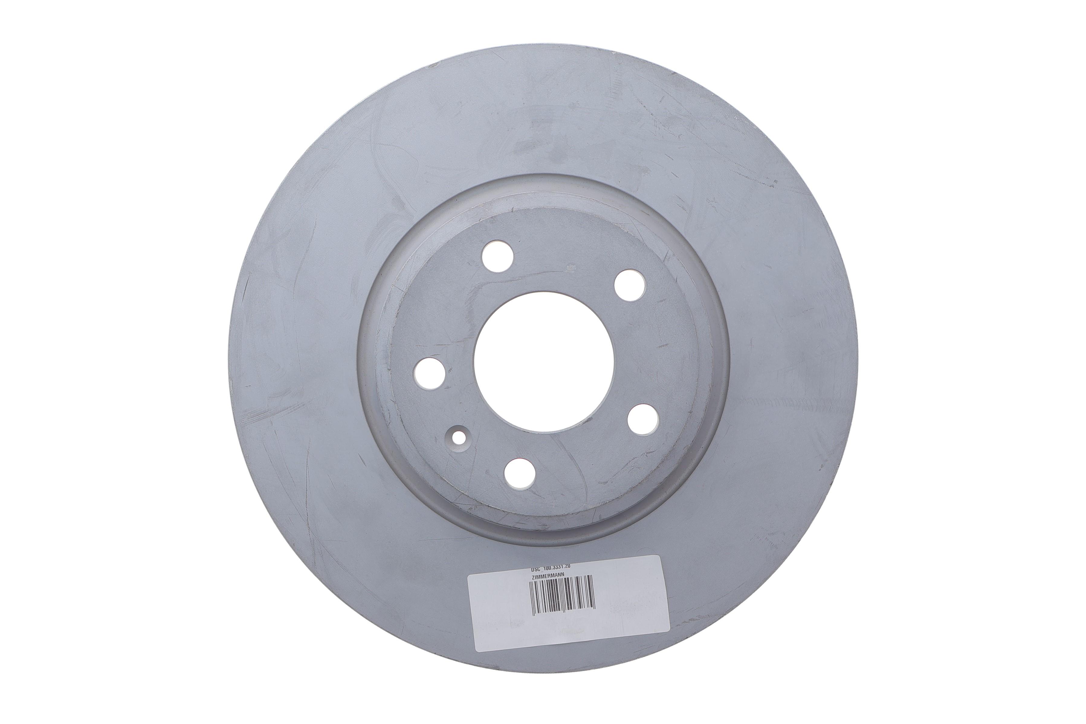 Диск гальмівний (передній) Audi A4/A5/Q5 07-17 (320x30) (з покриттям) (вентильований)(незначне пошкодження)