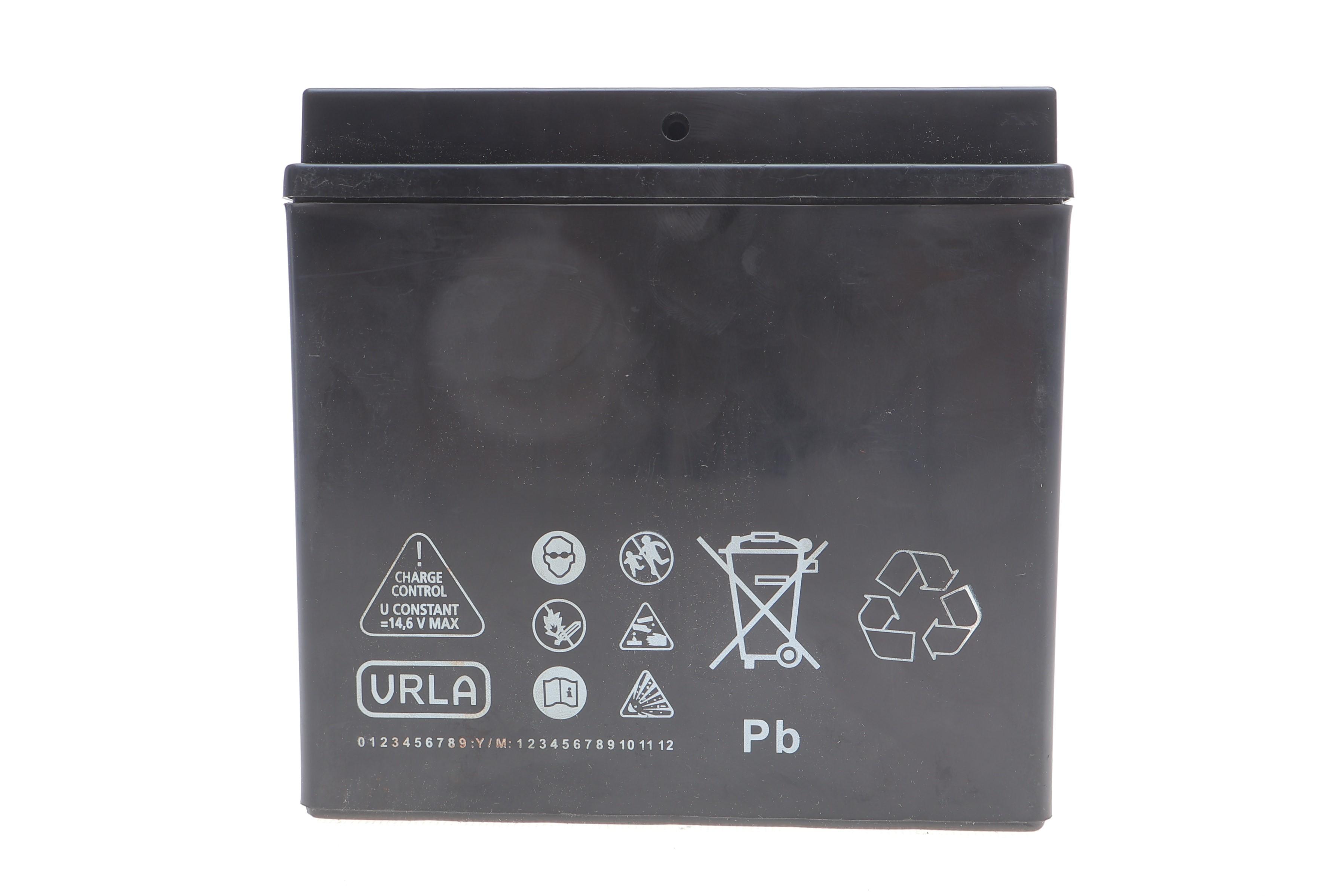 Аккумуляторная батарея 12Ah/200A (150x87x145/+L/B0) (AGM) (мото)(поврежденная клемма)