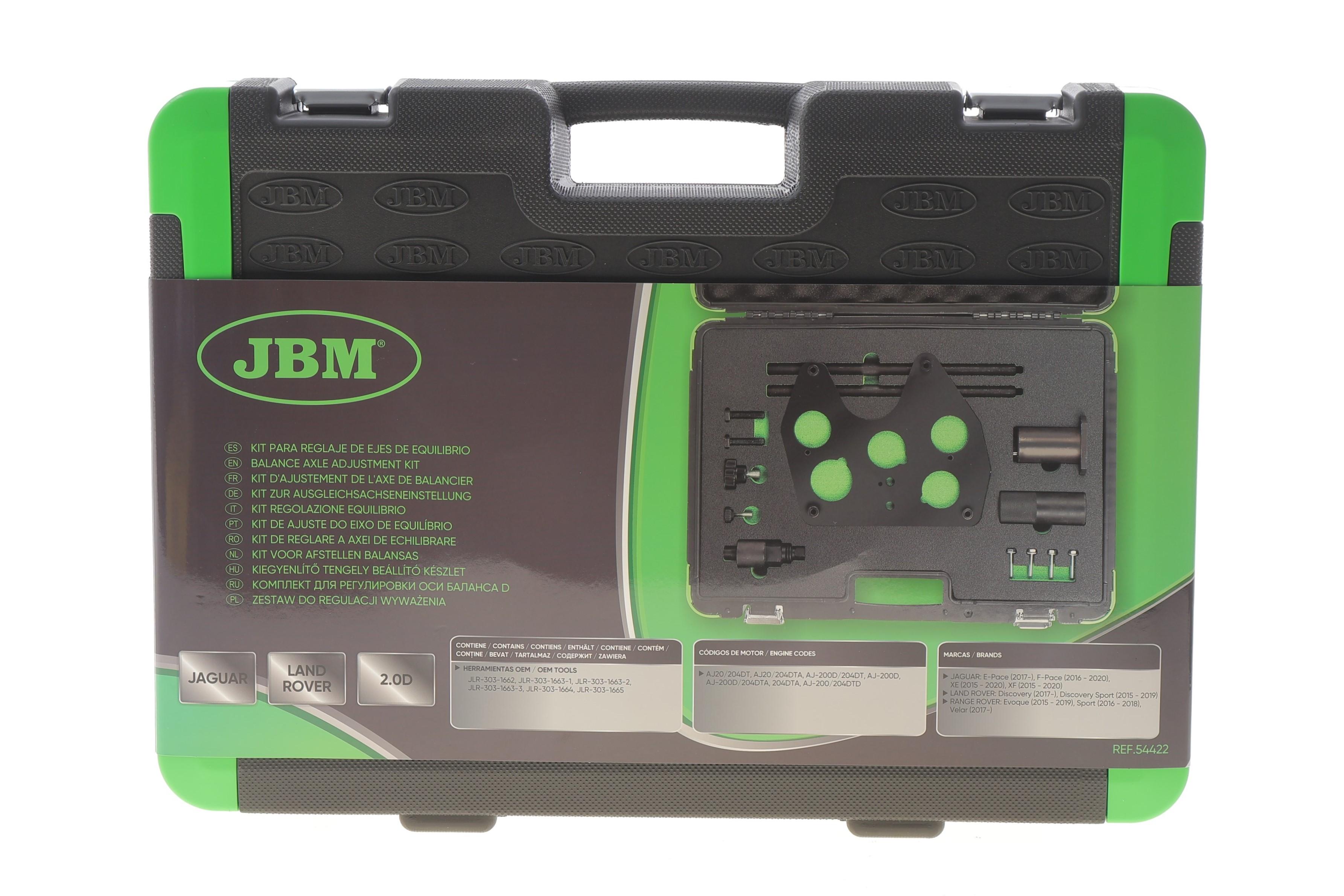 Набір інструментів для регулювання балансувальних валів Jaguar/Land Rover