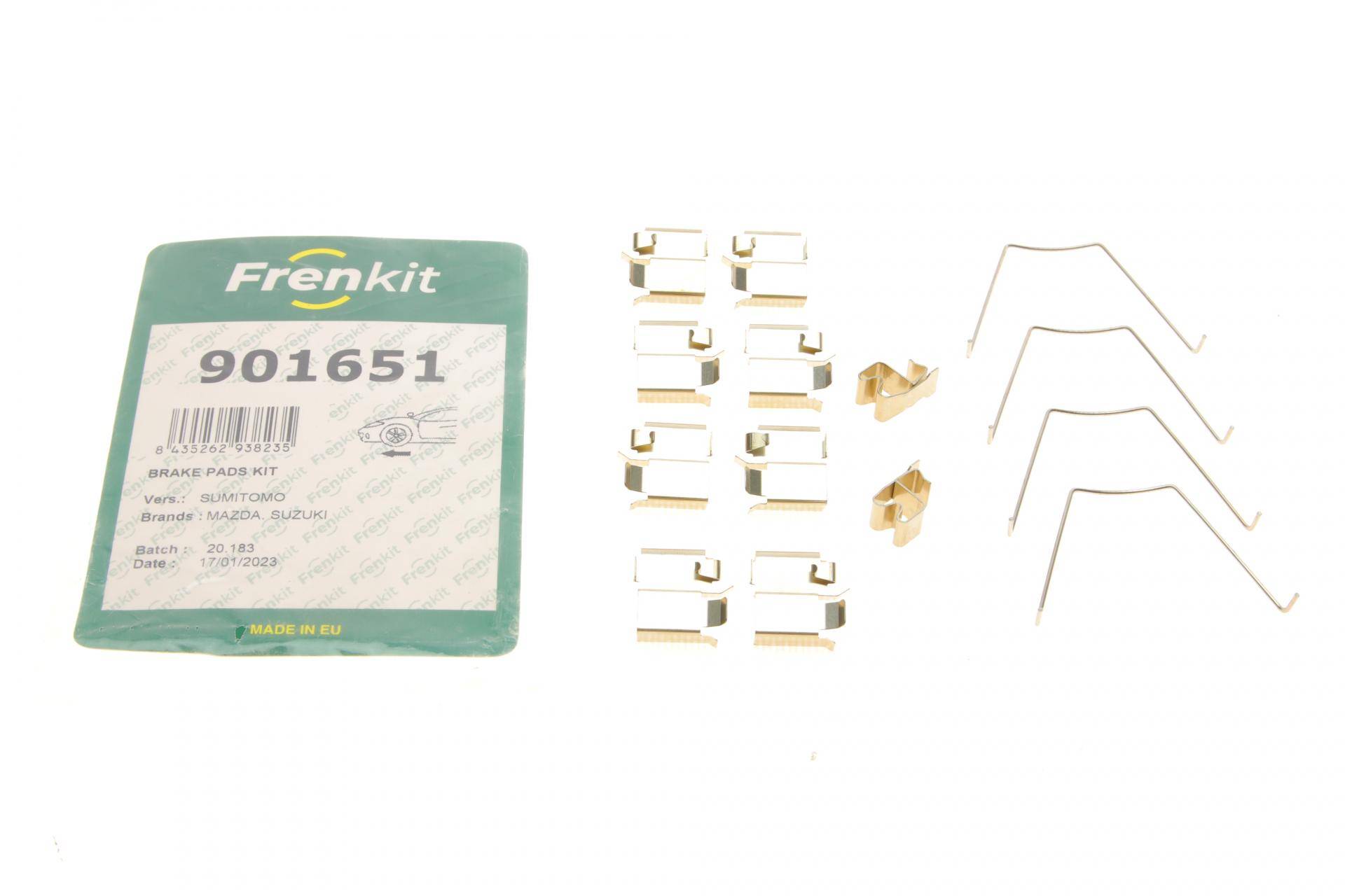 Планка супорта (переднього) прижимна (к-кт) Mazda MX-5 98-05 (Sumitomo)