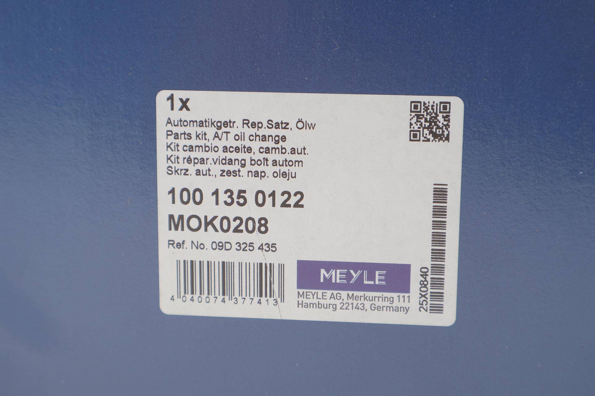 Комплект для заміни масла АКПП VW Touareg/Porsche Cayenne 3.0-5.0 TDI 02-10 (+масло)