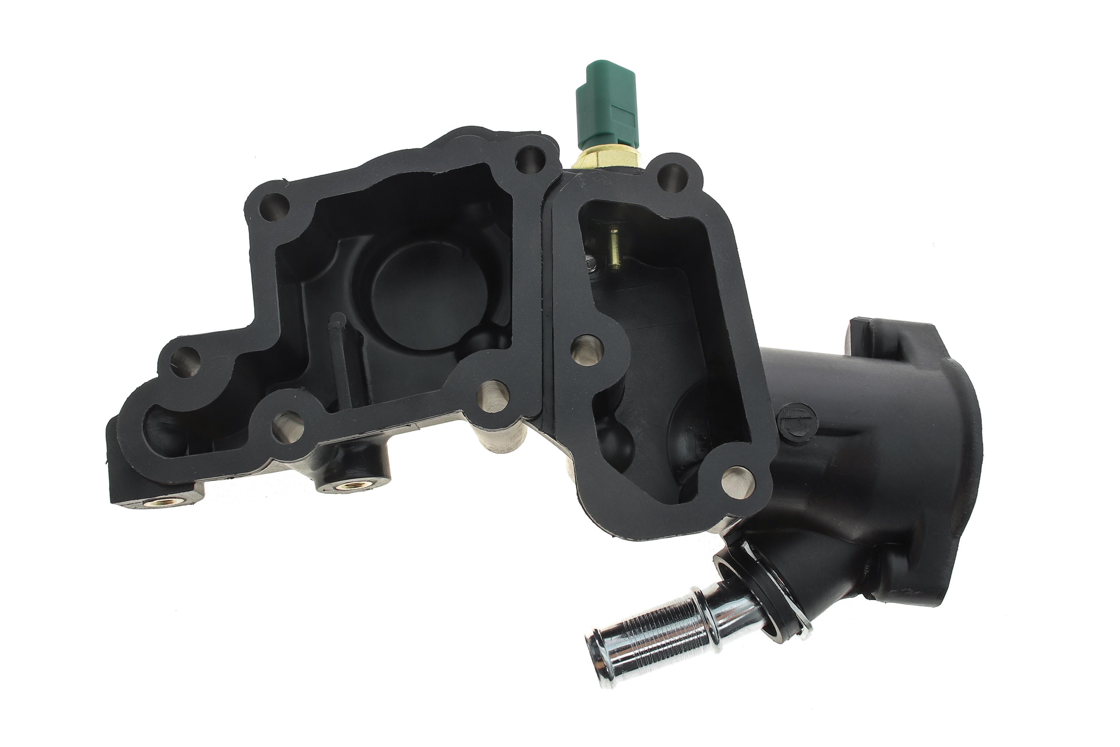 Корпус термостата Citroen Berlingo/Peugeot Partner 1.1-1.6i 96- (+ датчик)