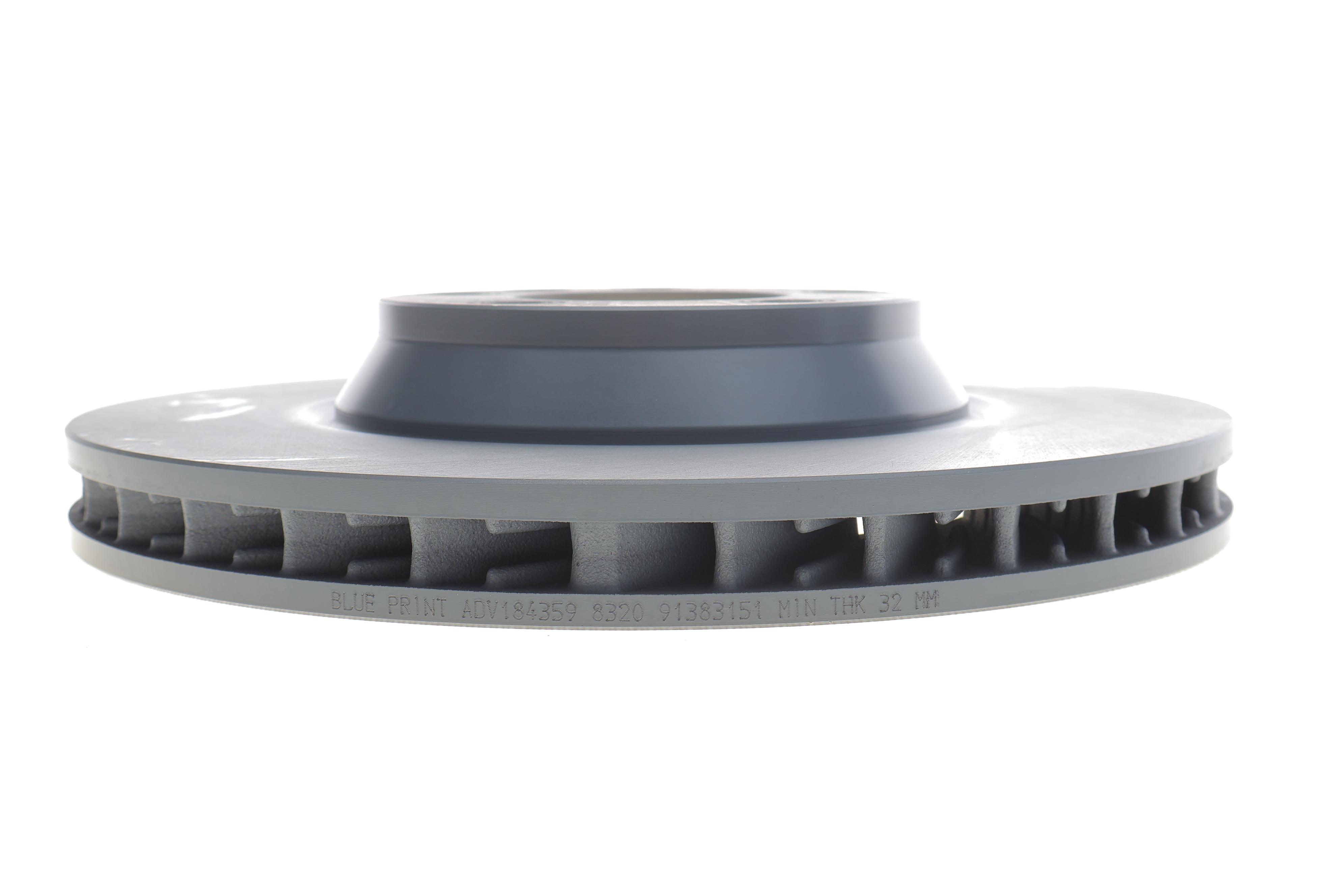 Диск гальмівний (передній) Audi Q7 06-15/Porsche Cayenne 02-/VW Touareg 02-10(350x34) (L)