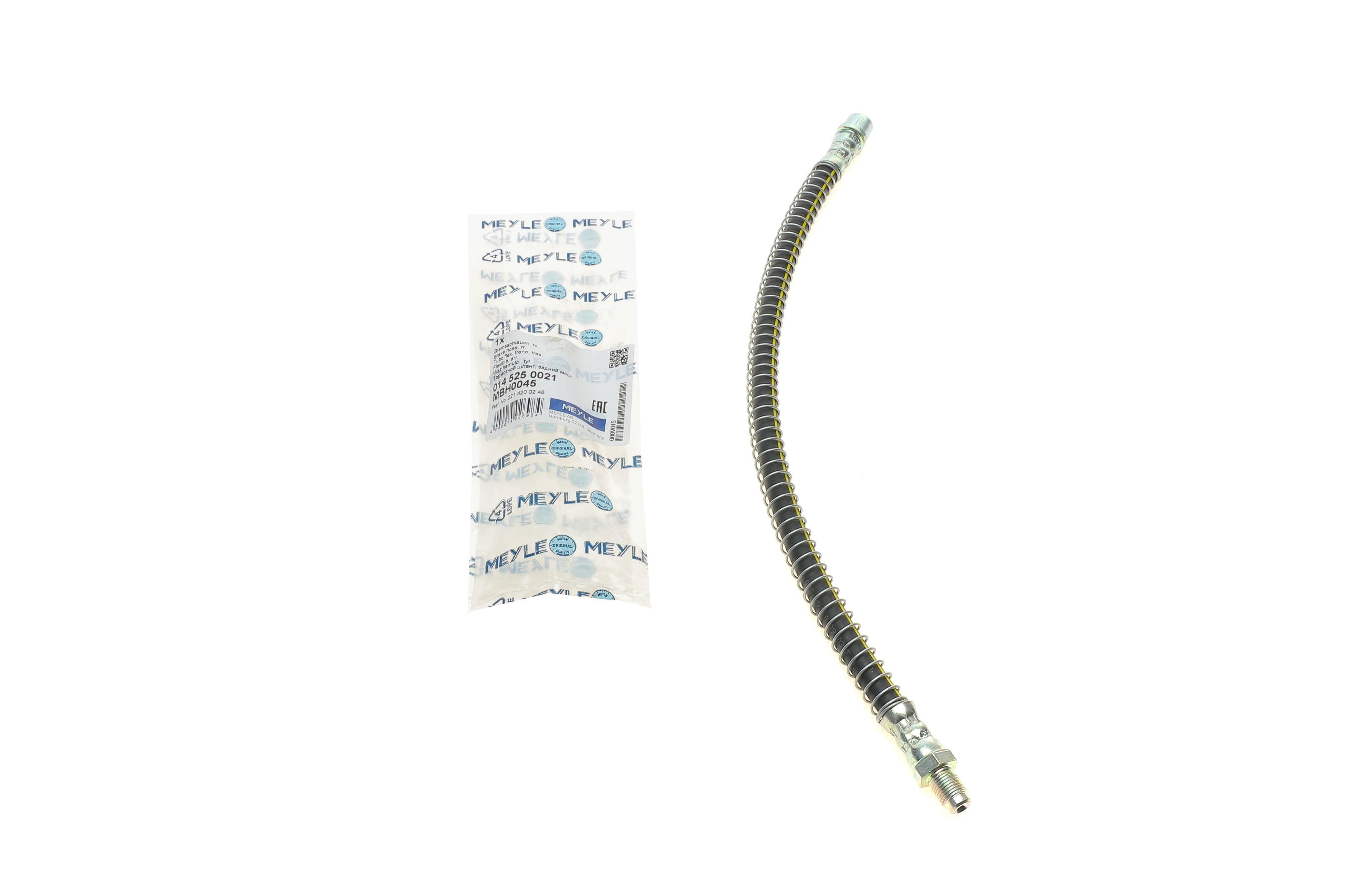 Шланг гальмівний (задній) MB S-class (W221) 06-13 (L=379mm)