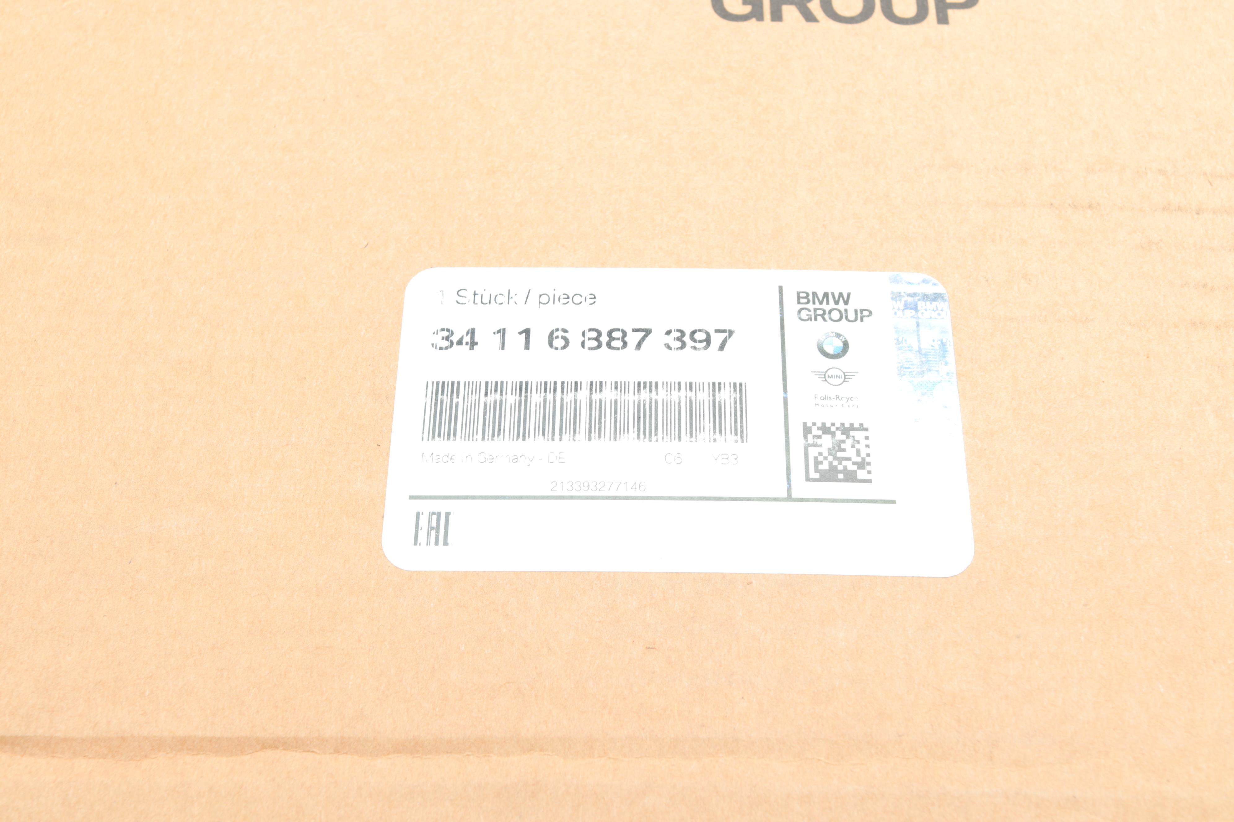 Диск гальмівний (передній) BMW X5 (G05/F95)/X7 (G07) 18- (L) (395x36)