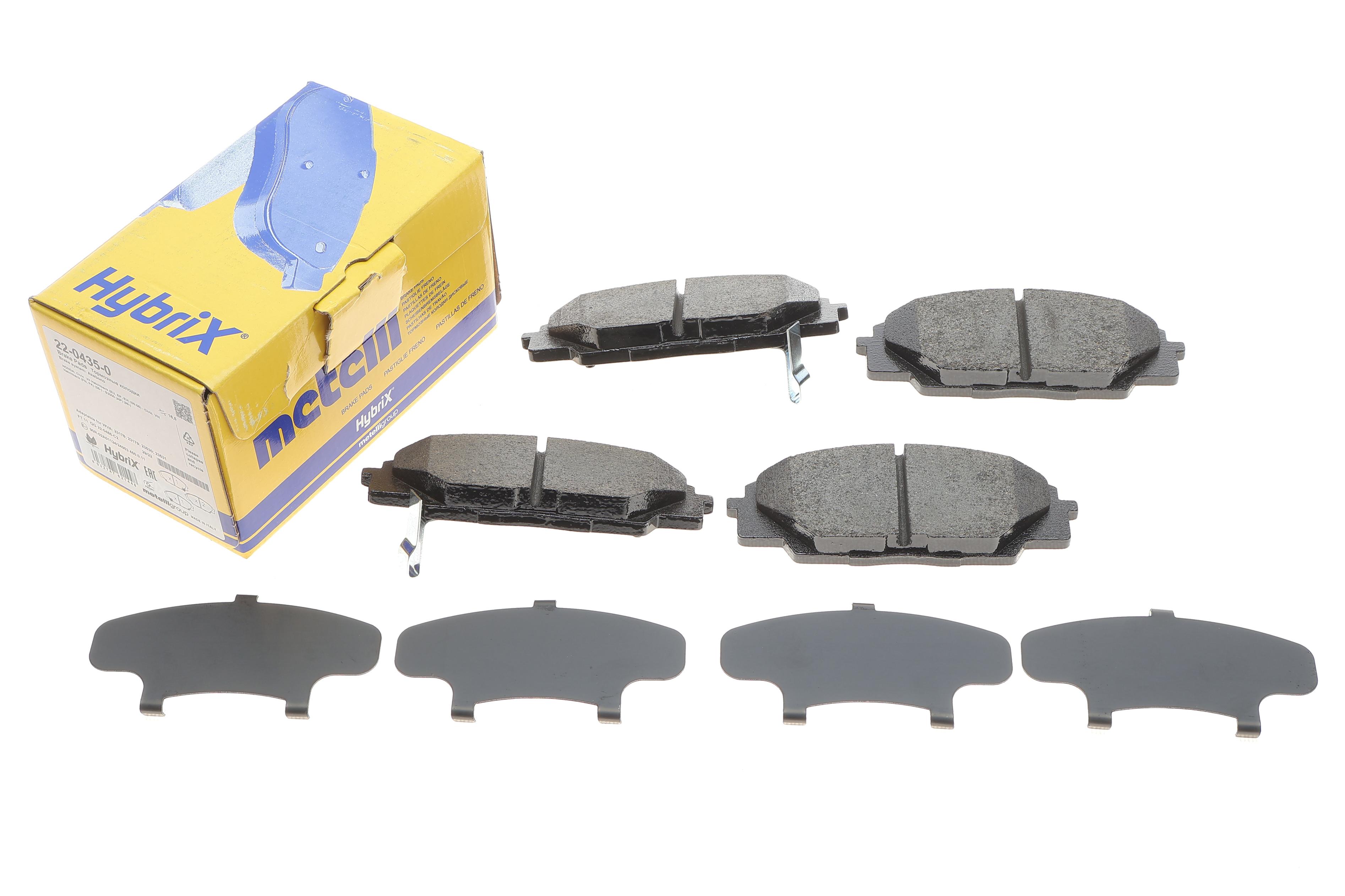 Колодки гальмівні (передні) Honda Civic VII/VIII 99-