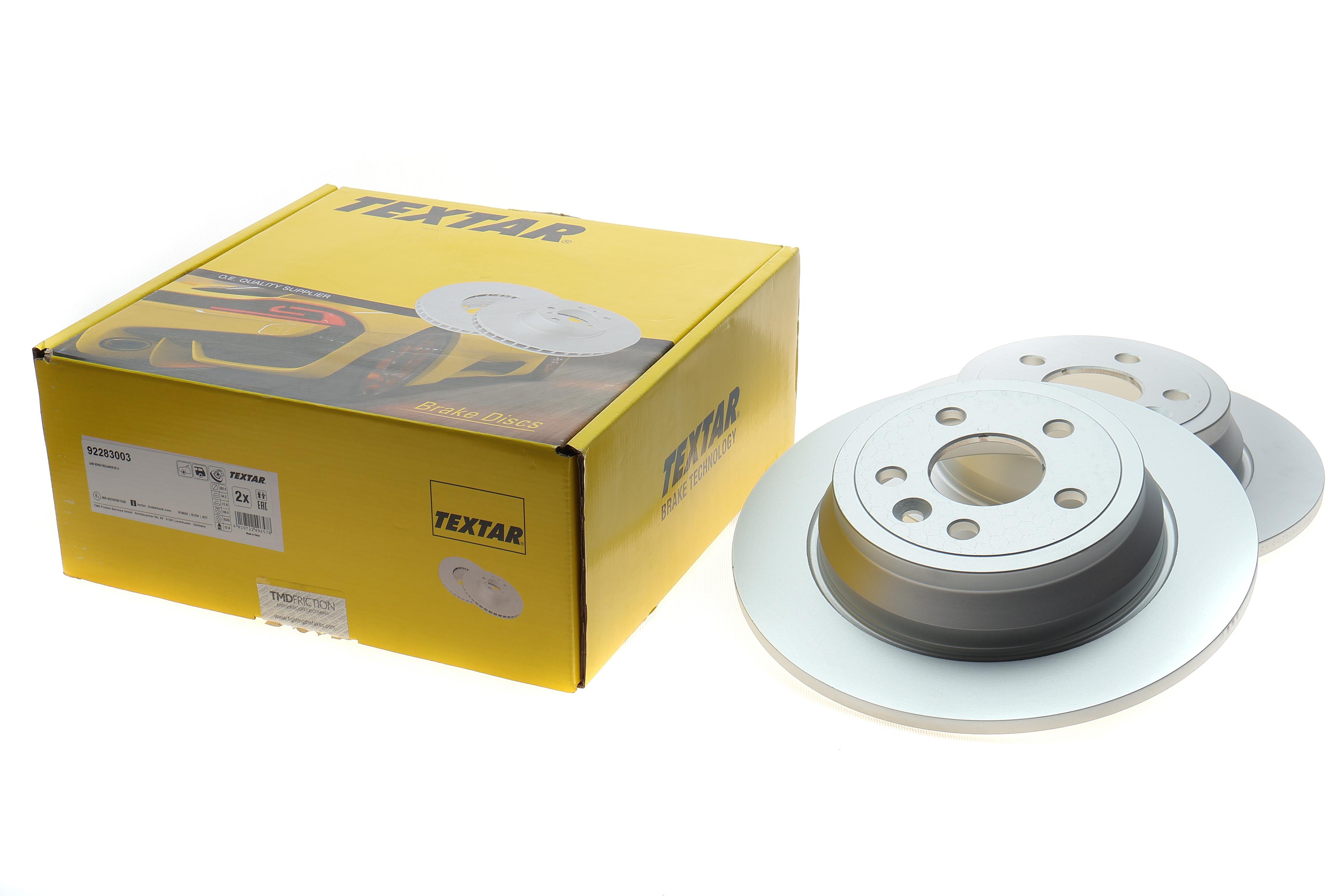 Диск тормозной (задний) Land Rover Freelander 06- (302x11)