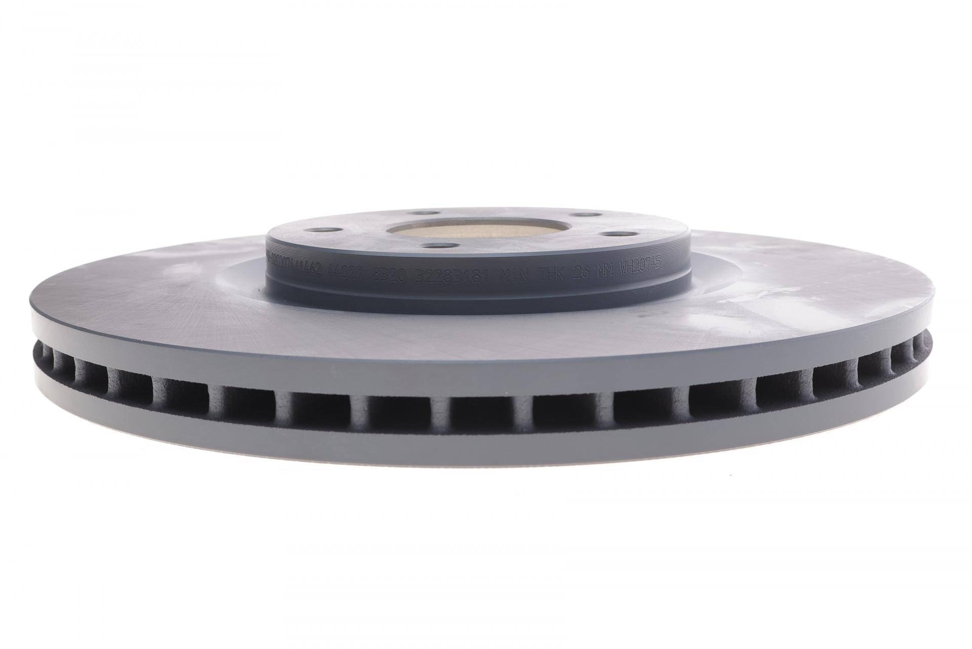 Диск гальмівний (передній) Nissan Juke 13-/Qashqai 07-13/Renault Koleos 08- (320x28) (з покр) (вент.)