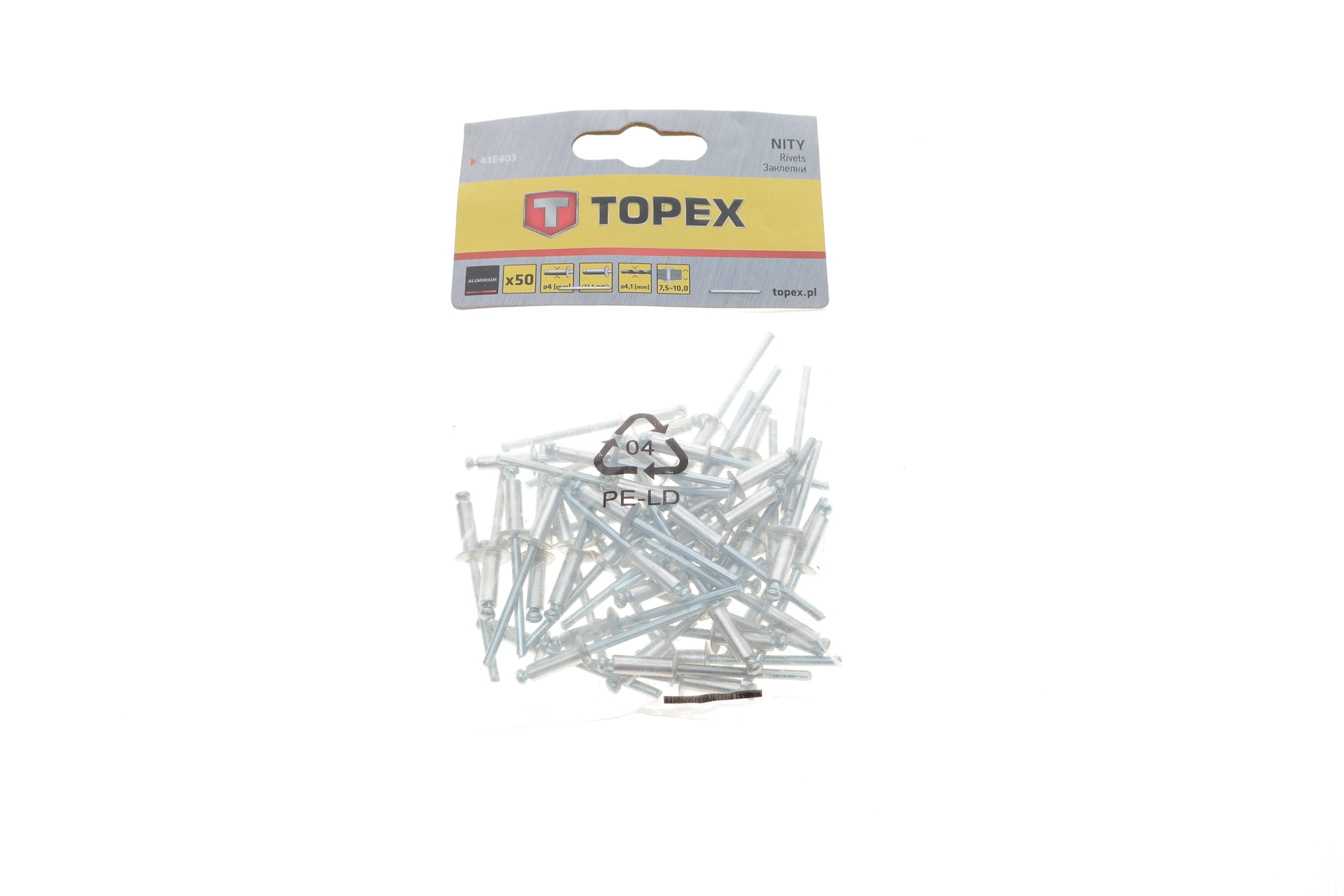 Заклепка Ø4х12,5 mm 50 од.