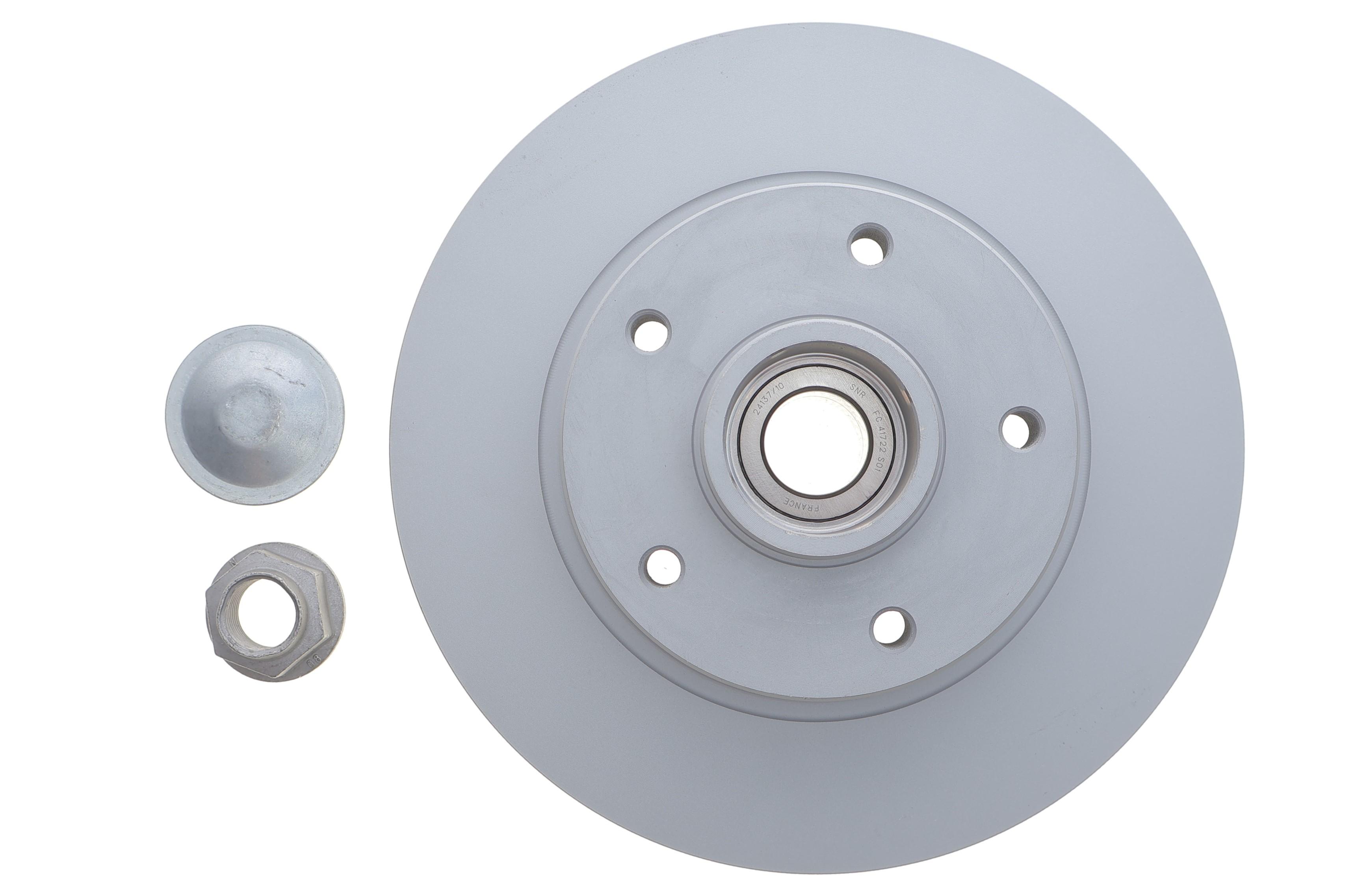 Диск гальмівний (задній) Renault Megane 08- (260x8) (+ABS) (з підшипником)