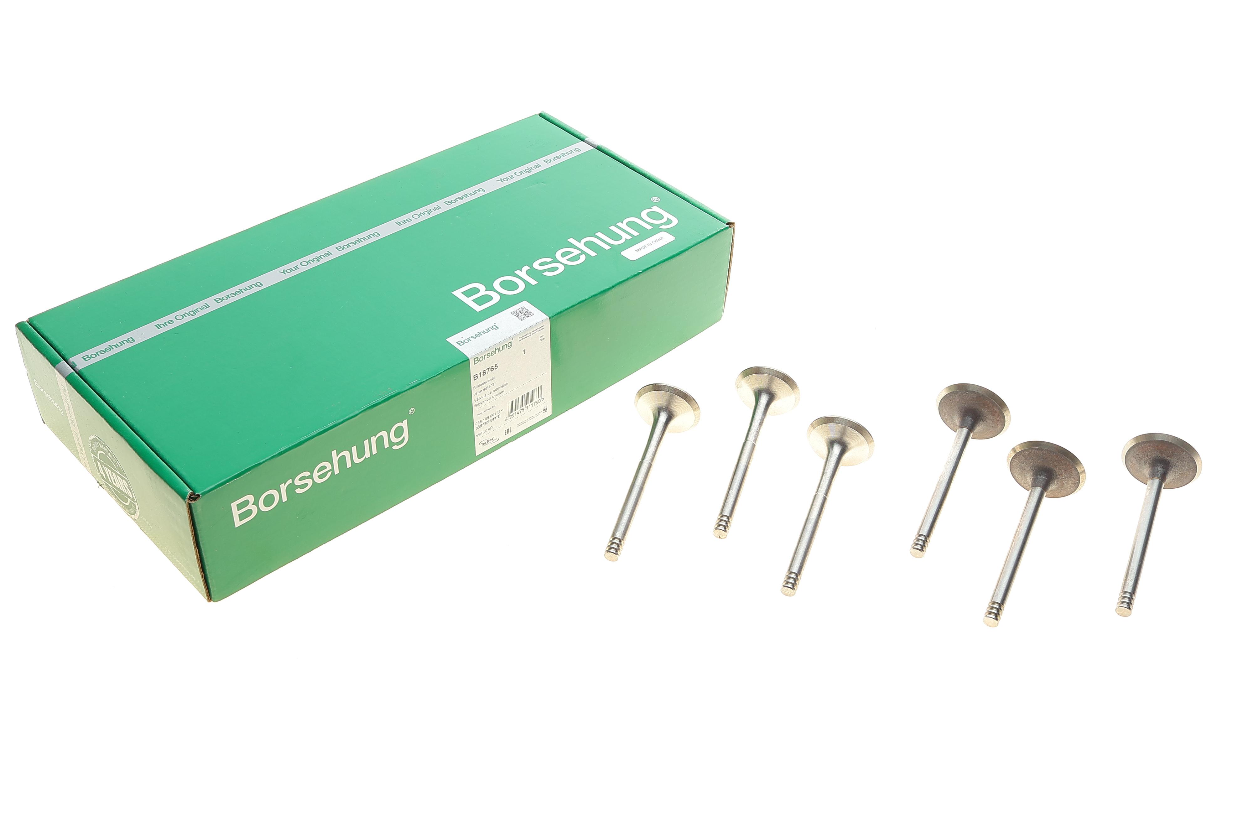 Клапан (впуск/выпуск) VW Caddy 1.4TDI 03- (к-кт 6шт.) (OE VAG)