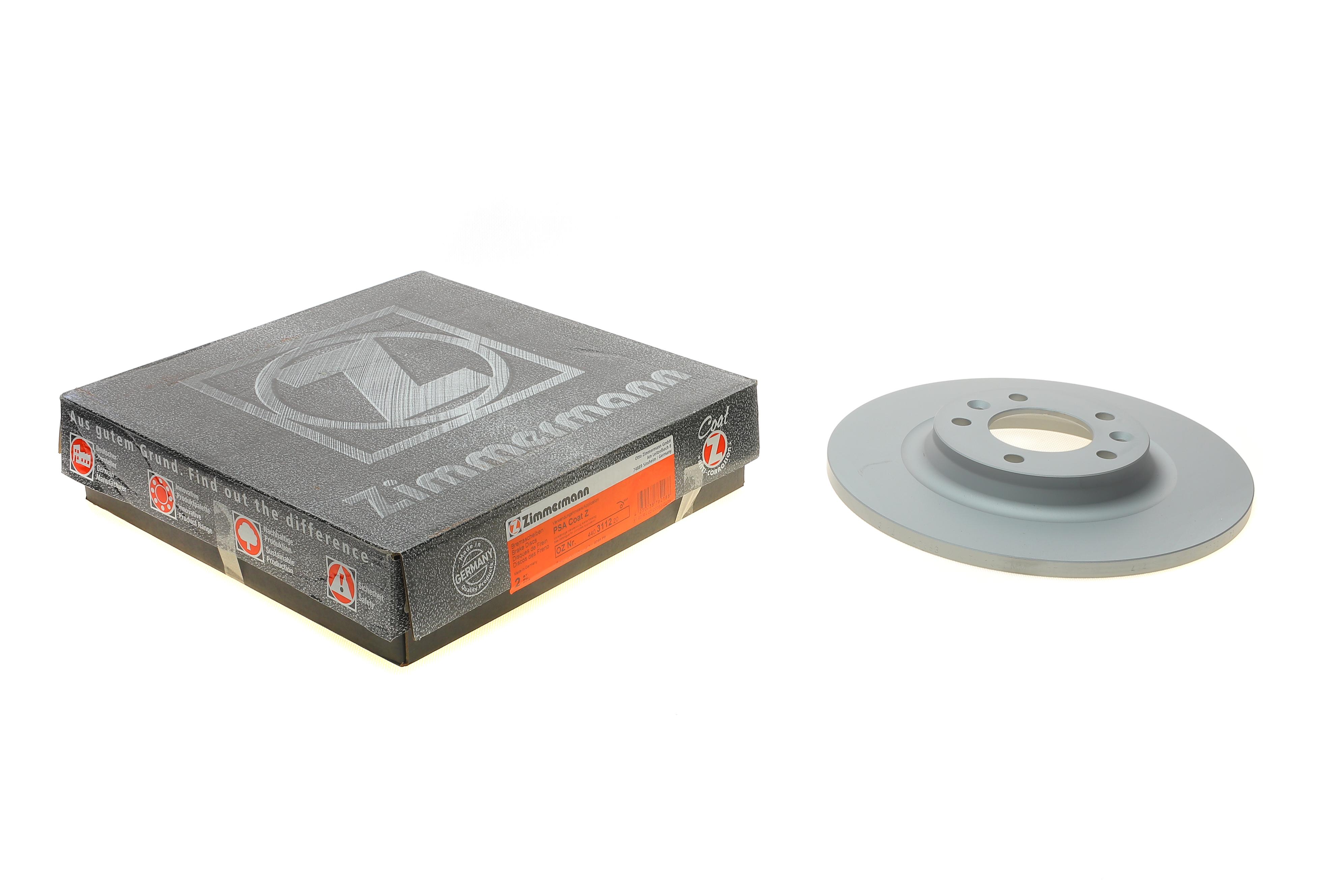 Диск гальмівний (задній) Citroen C5 08-/ Peugeot 508 11- (290x12)