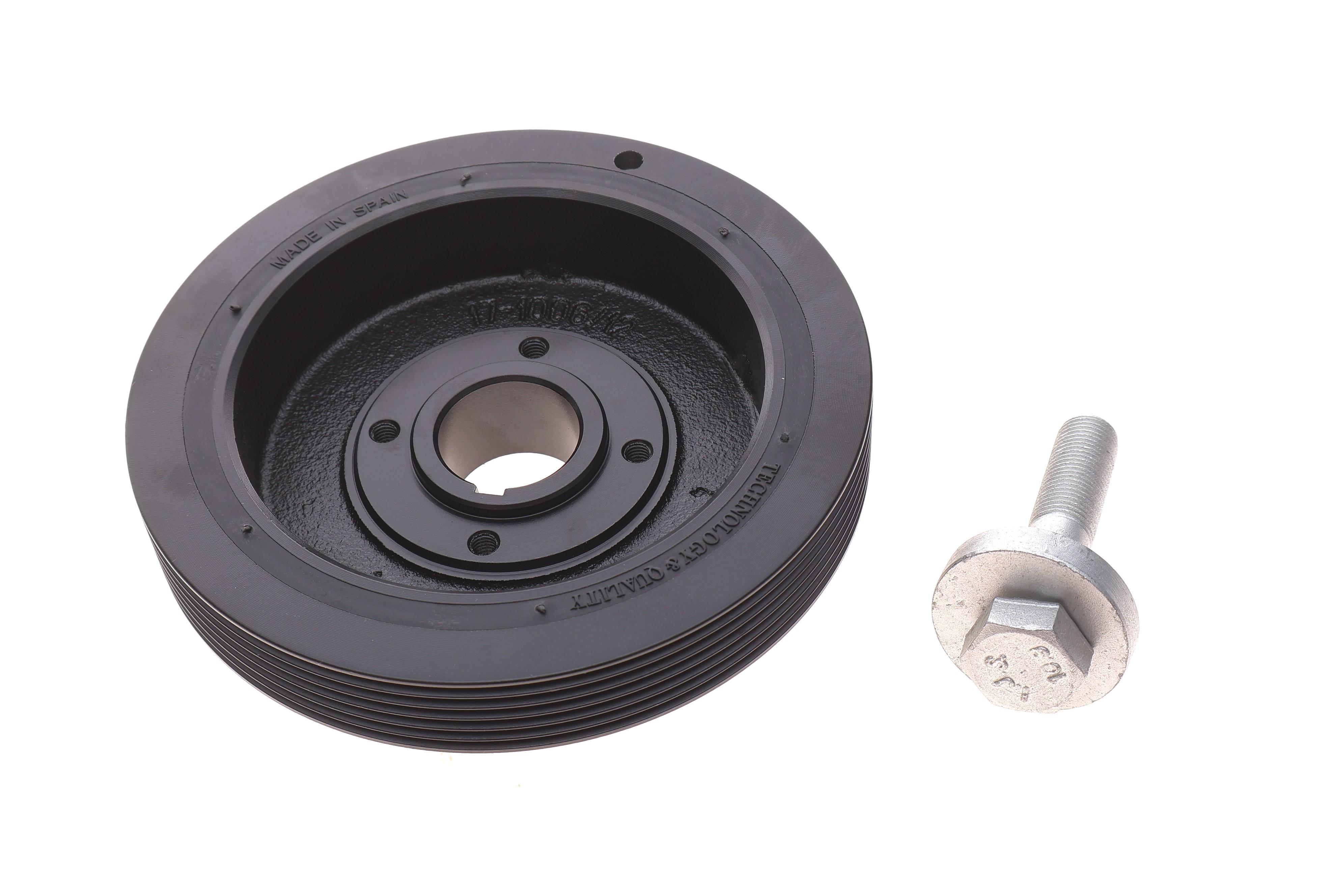 Шків колінвалу Citroen Berlingo/Jumpy/Peugeot Expert 1.8-1.9D 95-02 (6PK) (в комплекте з болтом)